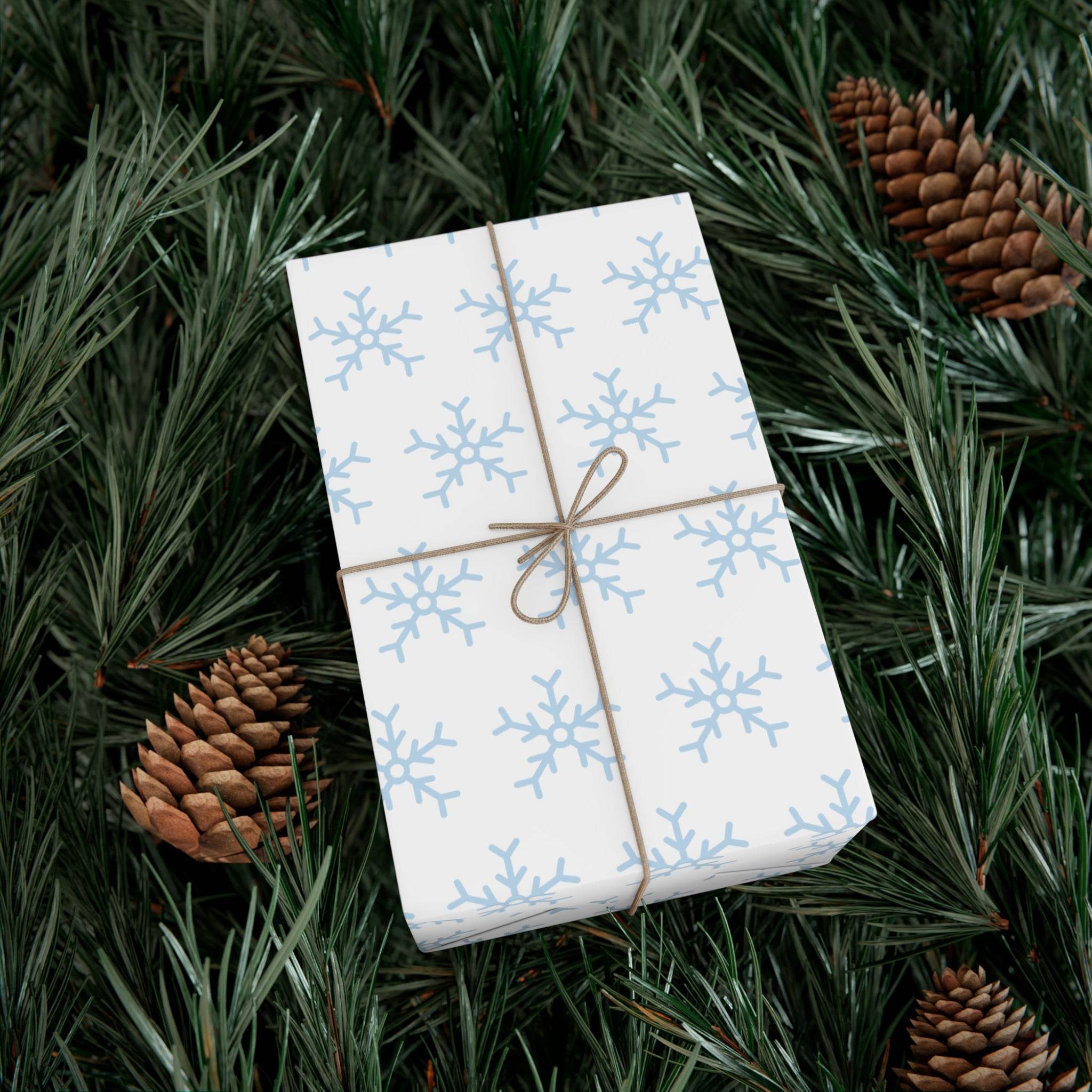 Snowflake Gift Wrap Papers - Esmeralda Ecostore