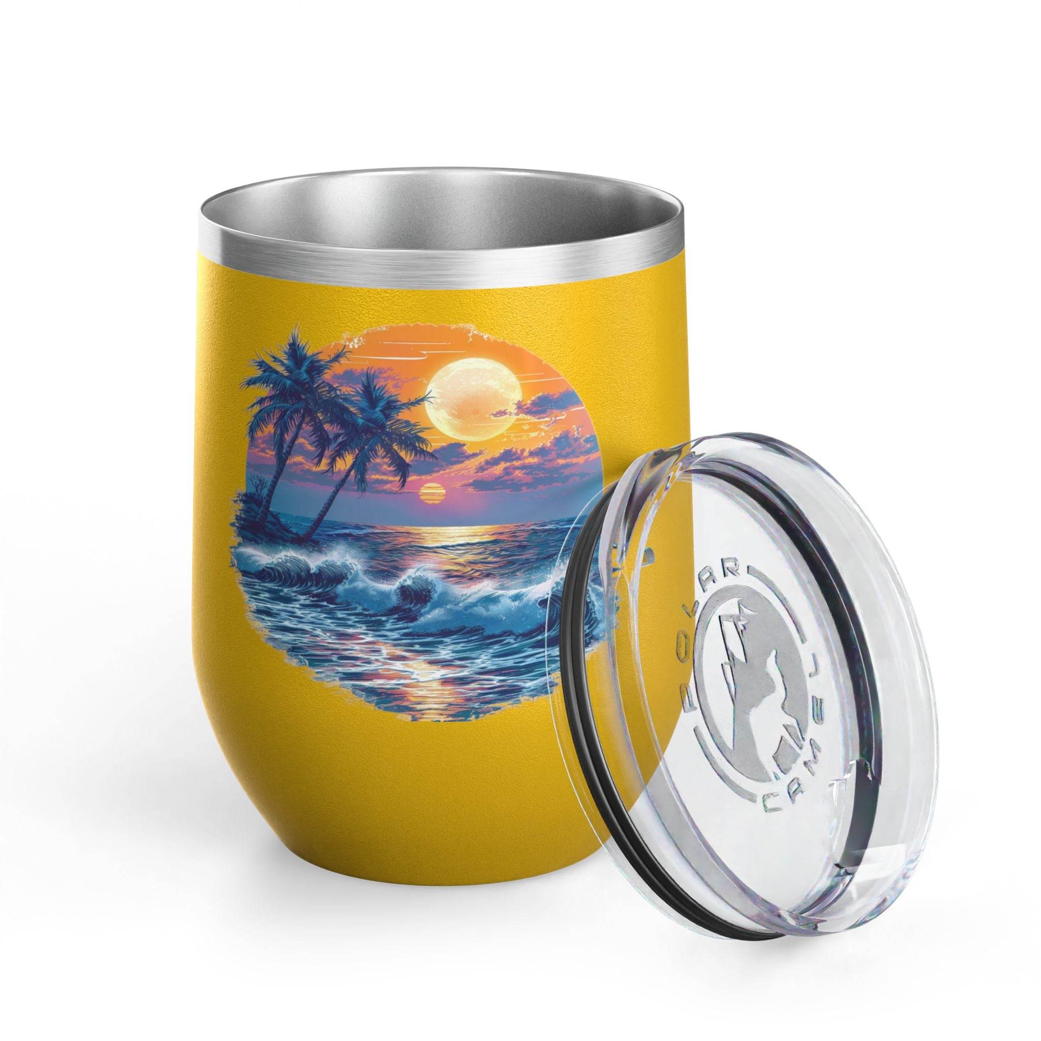Tropical Sunset Wine Tumbler - Esmeralda Ecostore