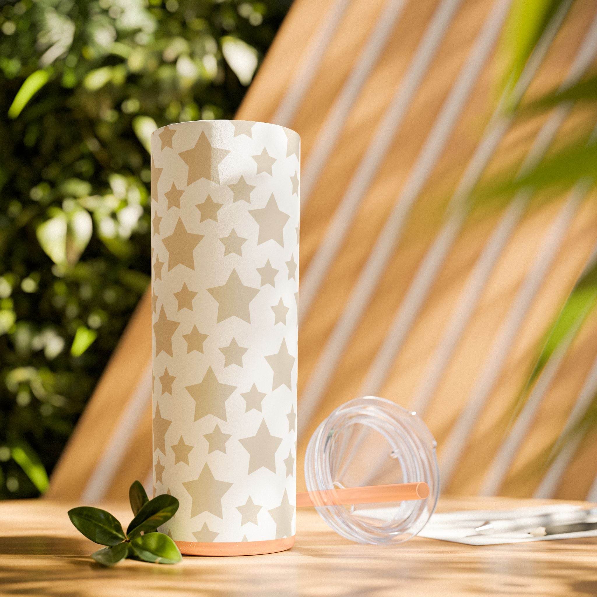 Celestial Sipper Skinny Tumbler with Straw - Esmeralda Ecostore