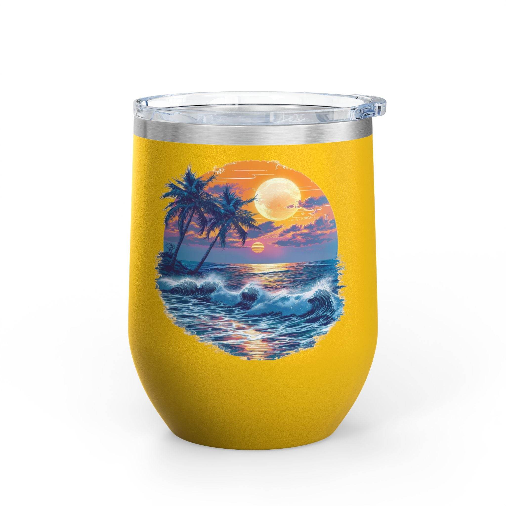 Tropical Sunset Wine Tumbler - Esmeralda Ecostore