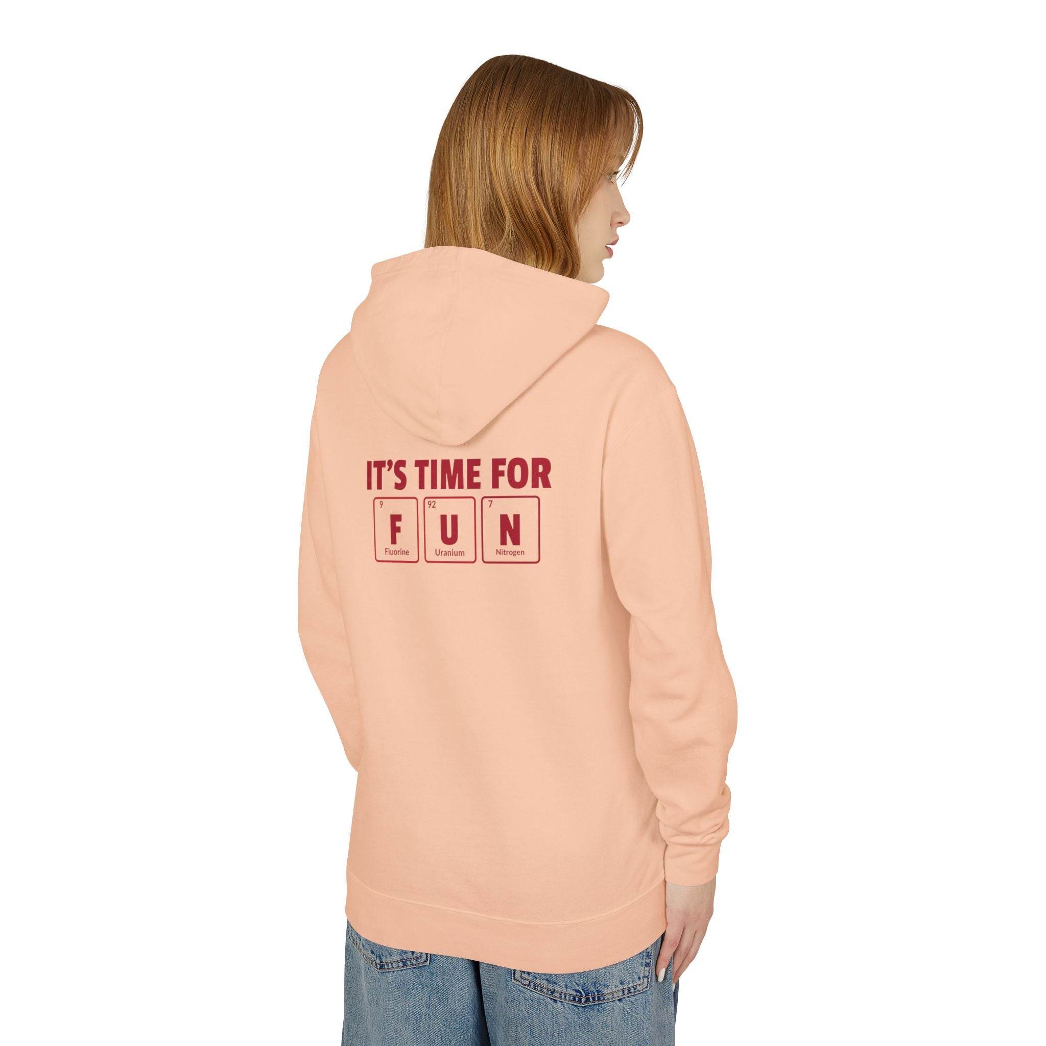 Fun Unisex Lightweight Hooded Sweatshirt - Esmeralda Ecostore
