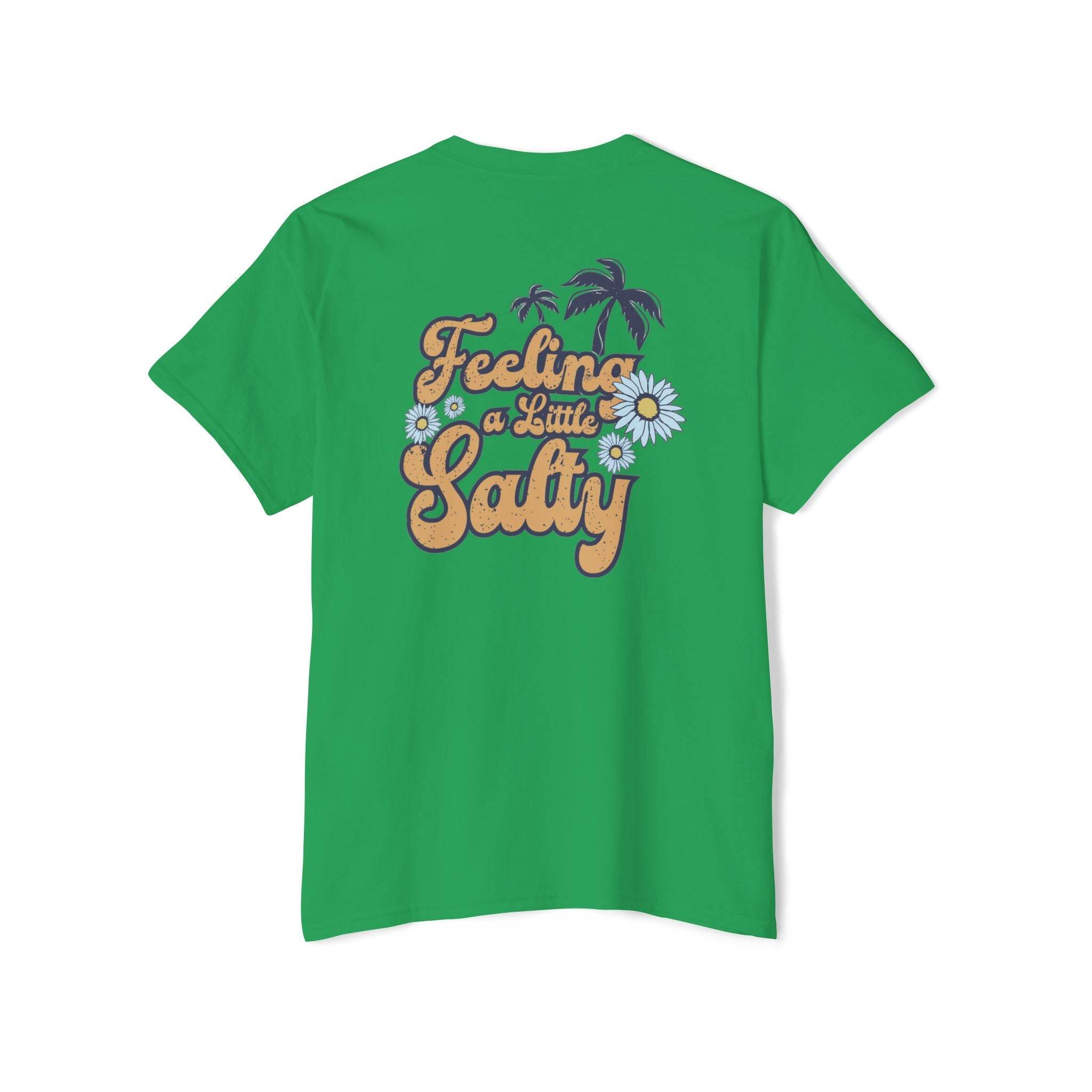 Blue Ocean Unisex Heavy Cotton Pocket Tee - Esmeralda Ecostore