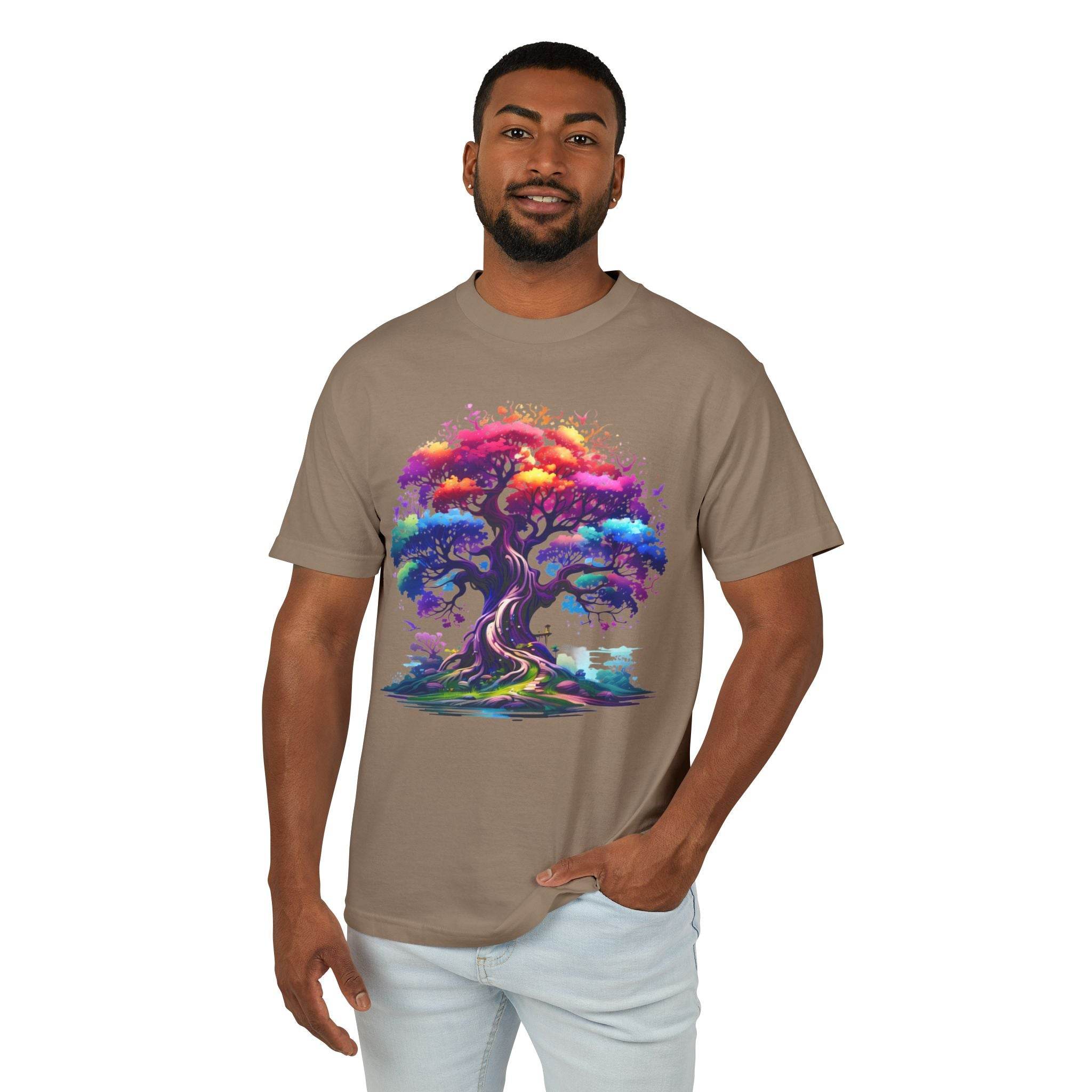 Colorwood Unisex Garment-Dyed Heavyweight Cotton Tee - Esmeralda Ecostore