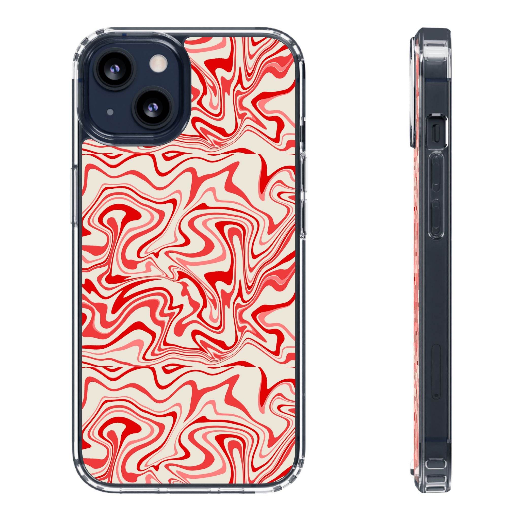 Lava Flow Sustainable Phone Clear Cases - Esmeralda Ecostore