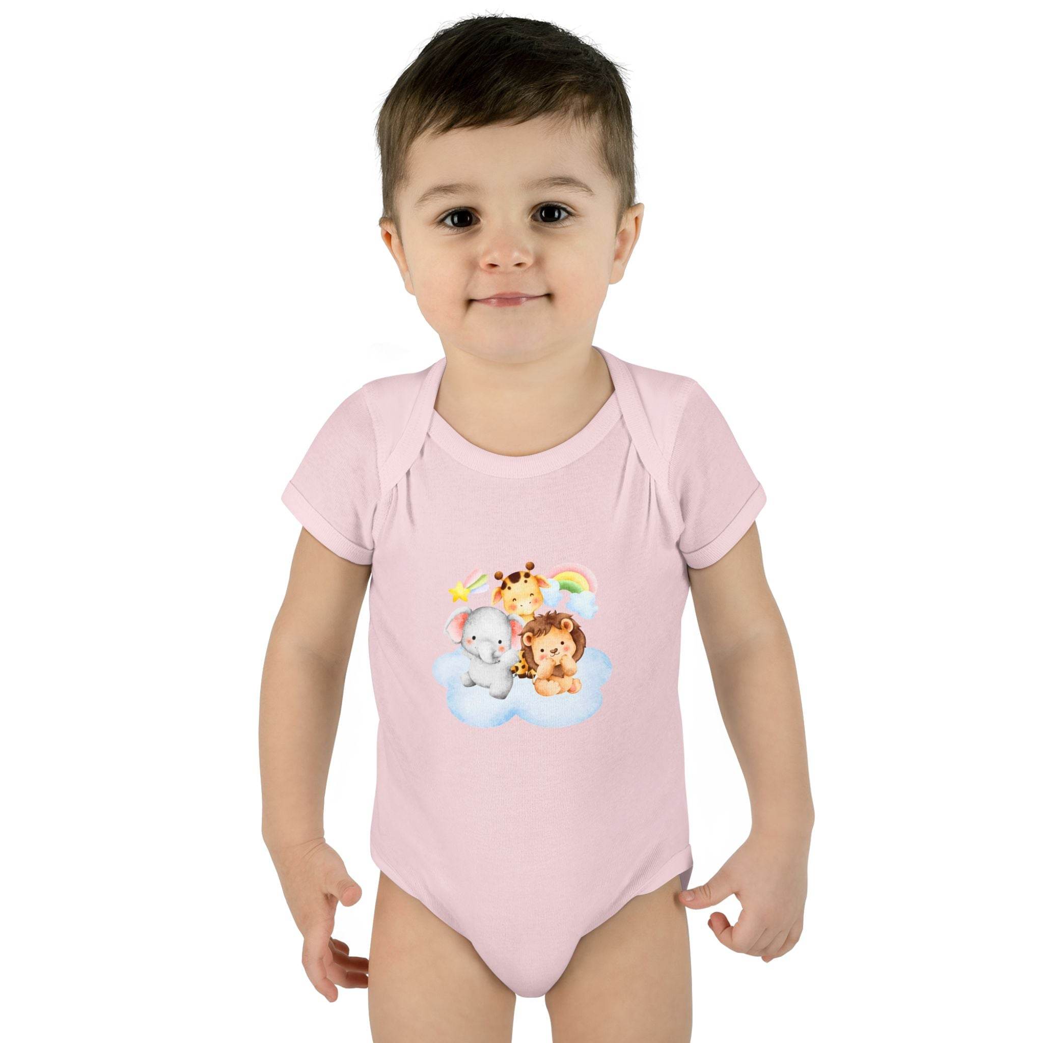 Cloud Buddies Infant Baby Rib Bodysuit - Esmeralda Ecostore