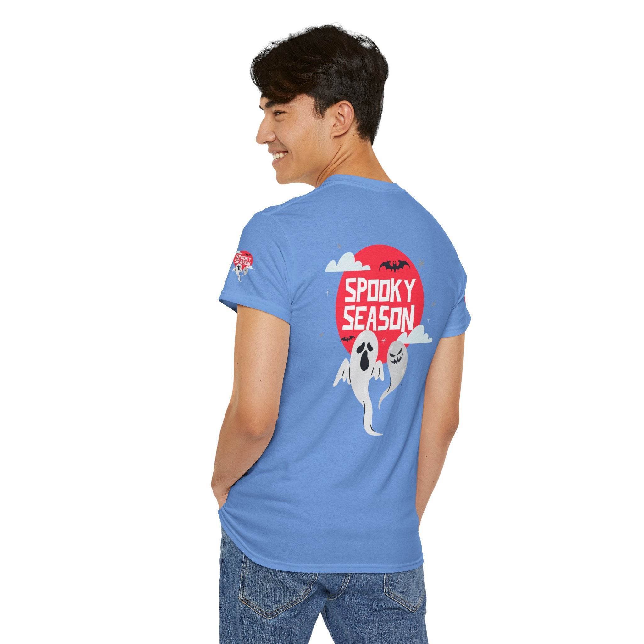 Spooky Season Halloween Eco-Friendly Shirt Unisex Heavy Cotton Tee
