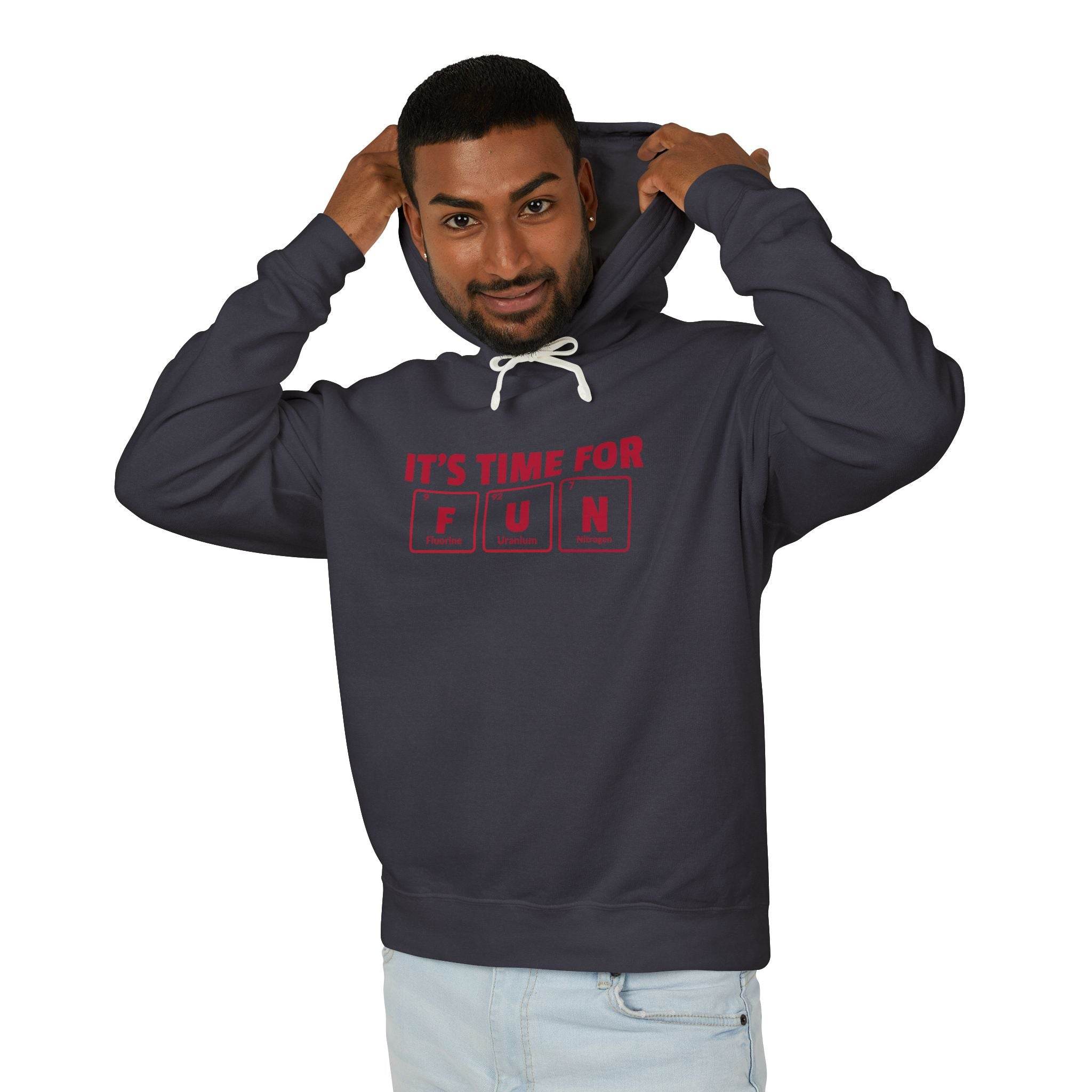 Fun Unisex Lightweight Hooded Sweatshirt - Esmeralda Ecostore