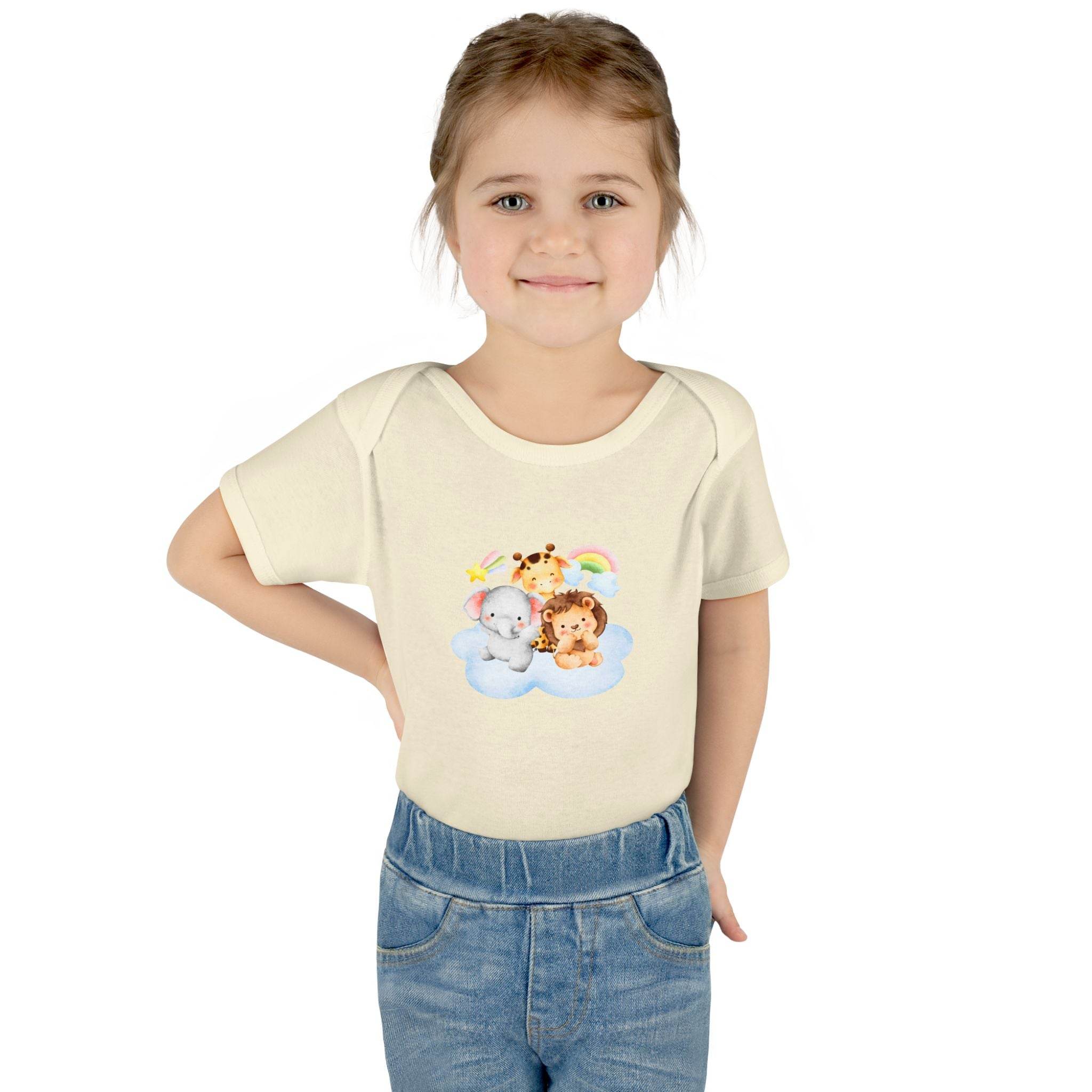 Cloud Buddies Infant Baby Rib Bodysuit - Esmeralda Ecostore
