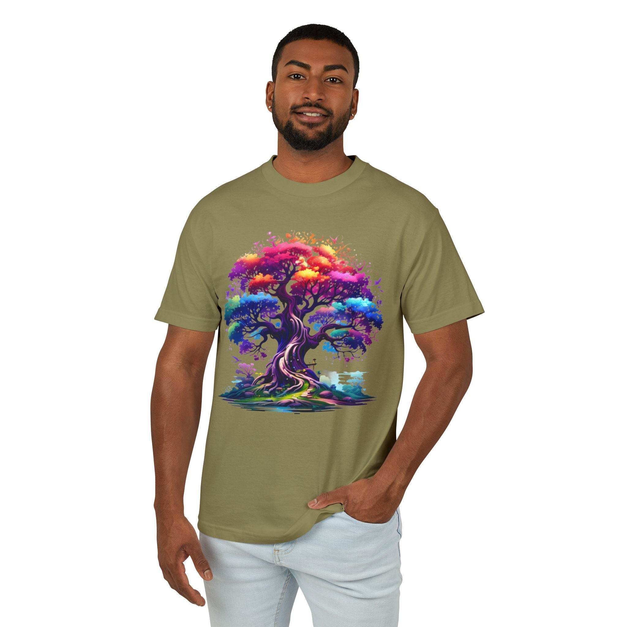 Colorwood Unisex Garment-Dyed Heavyweight Cotton Tee - Esmeralda Ecostore