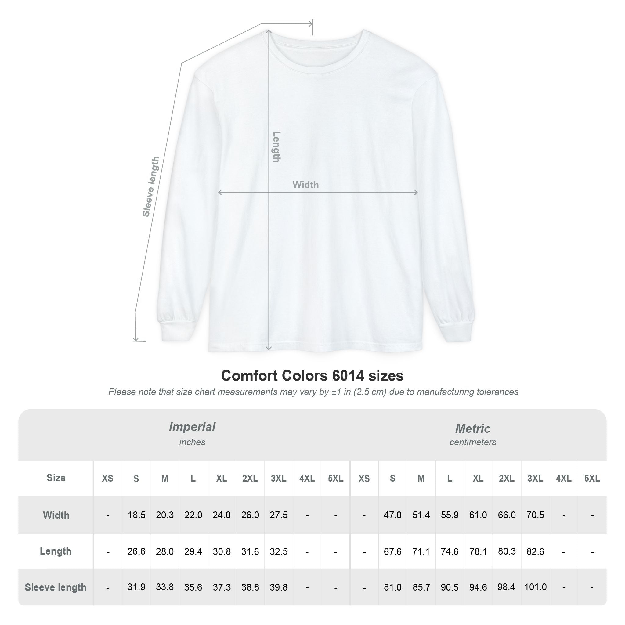 Senior Class of 2026 Butterfly Unisex Garment-Dyed Long Sleeve T-Shirt