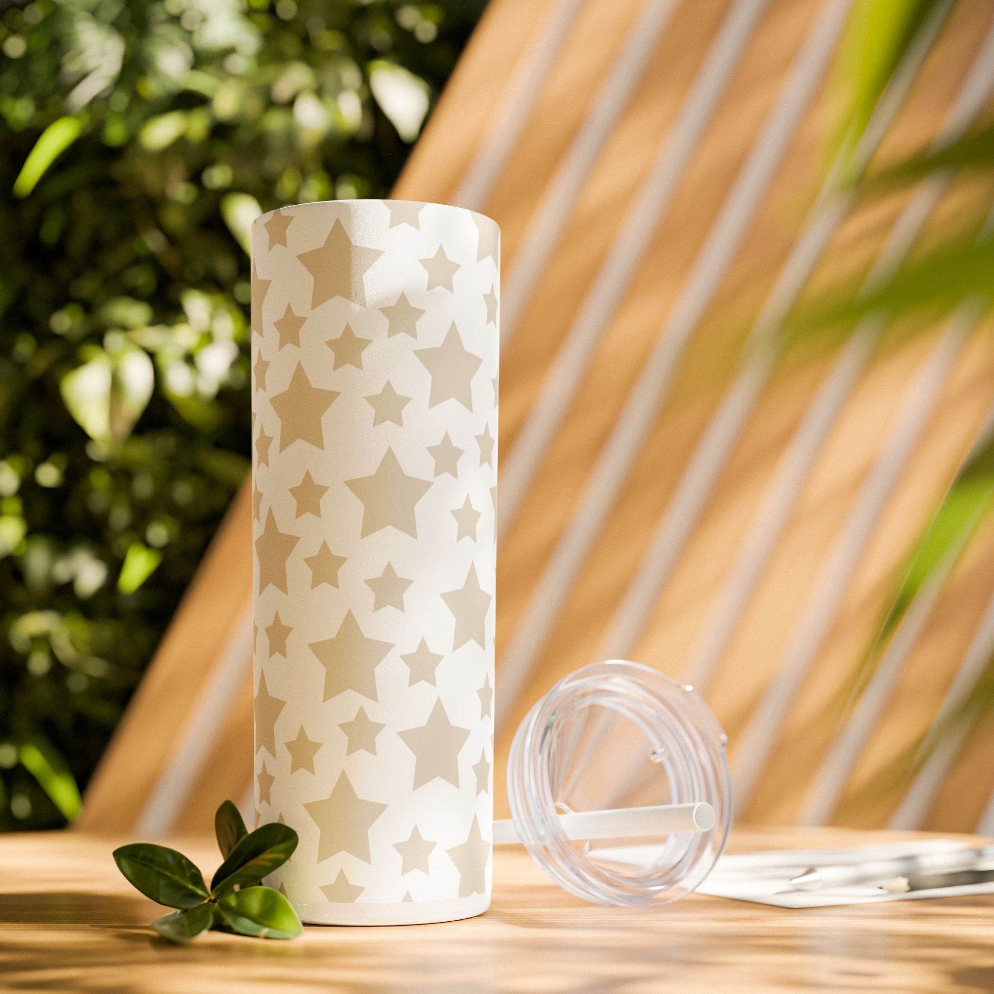 Celestial Sipper Skinny Tumbler with Straw - Esmeralda Ecostore