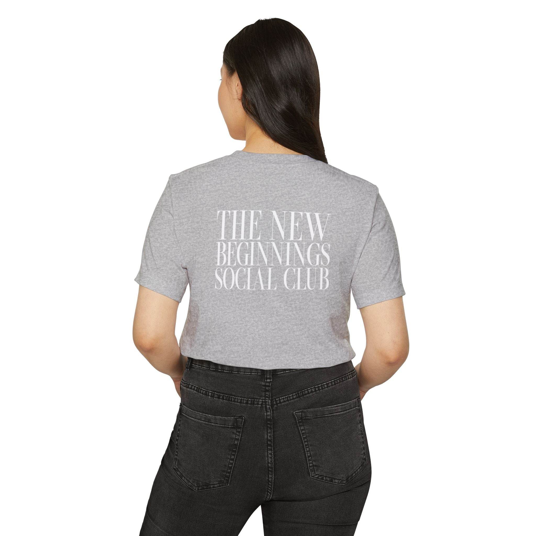 New Beginnings Unisex Recycled Organic T-Shirt - Esmeralda Ecostore