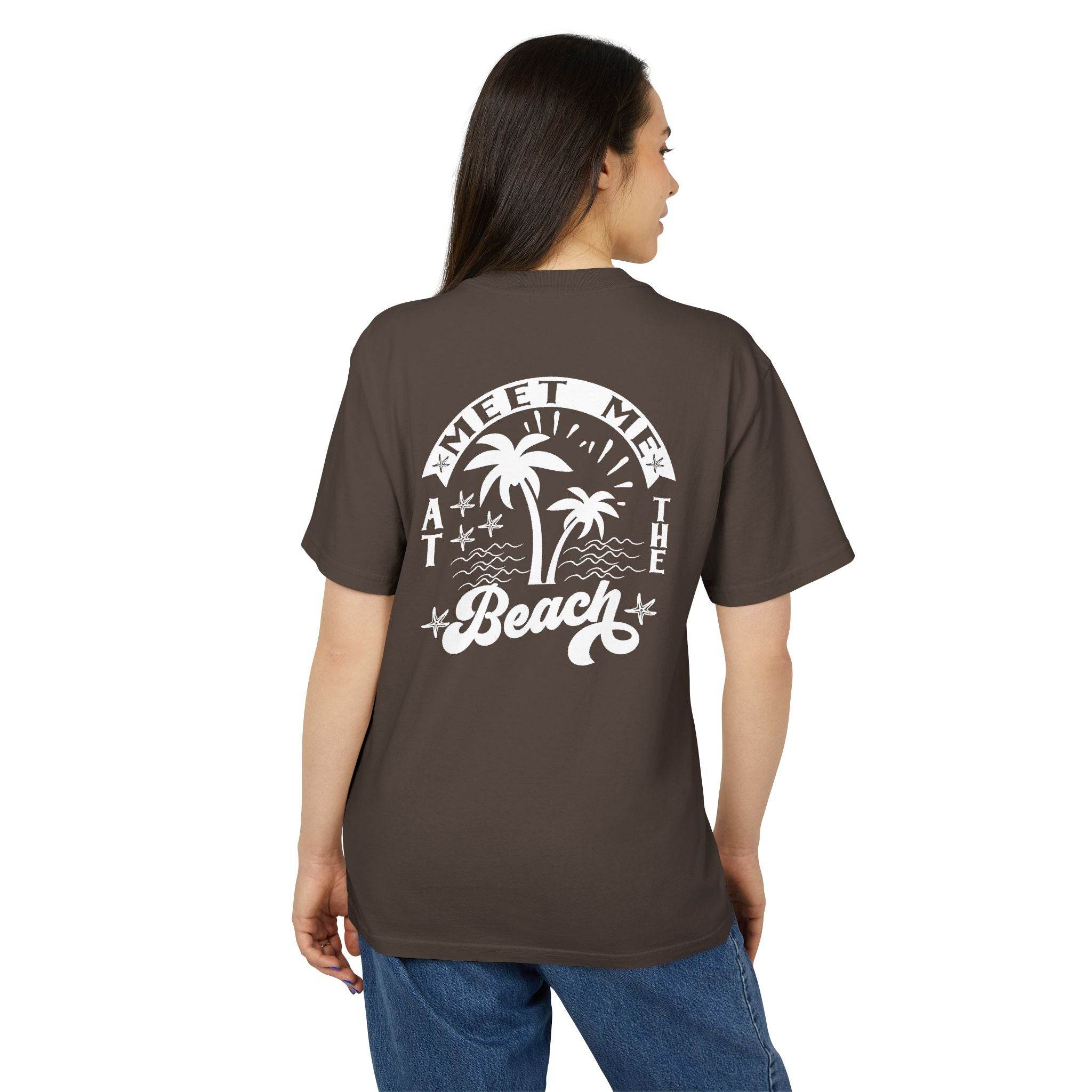 Beach Vibes Unisex Heavy Faded Tee - T-shirts - Esmeralda Ecostore
