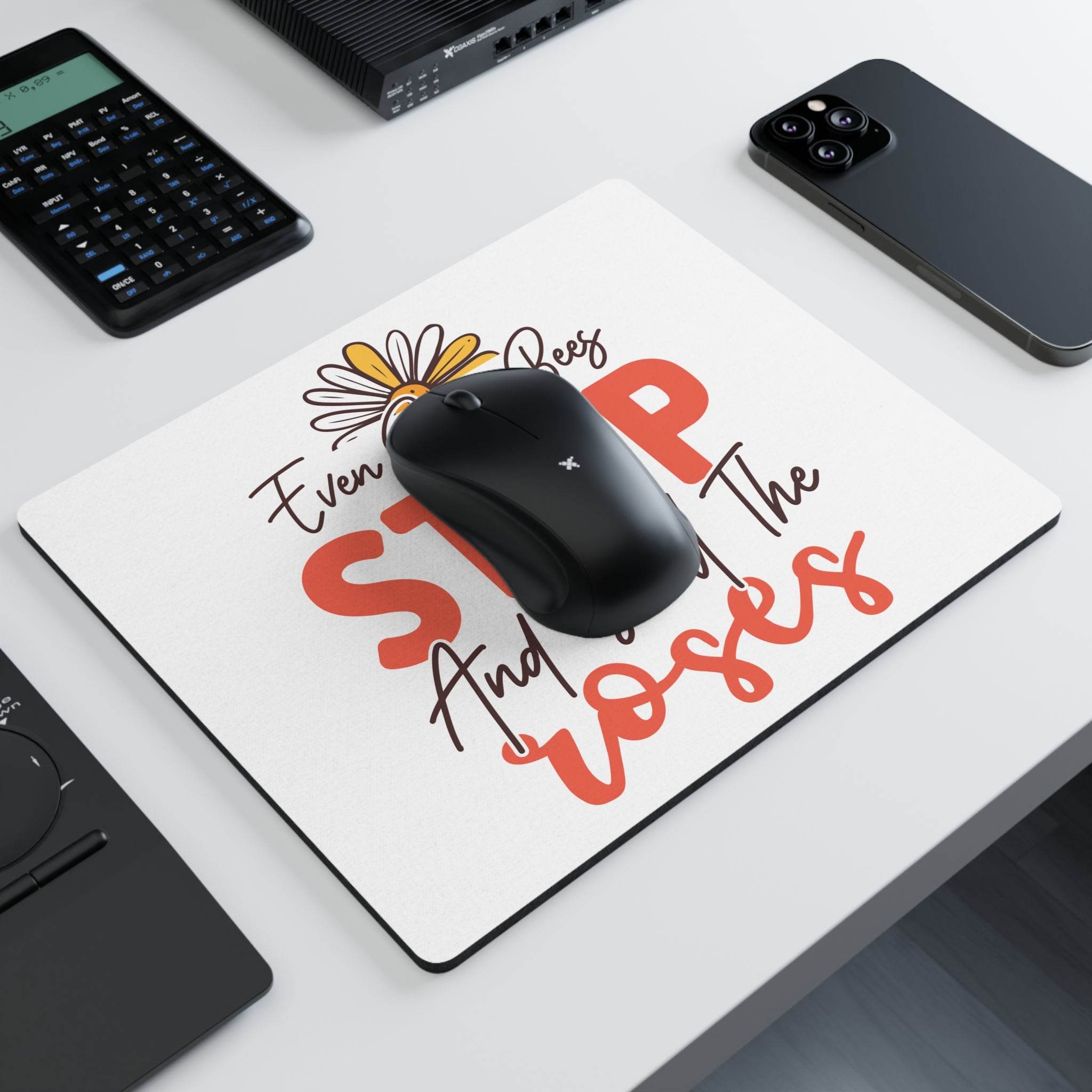 Busy Bee Online Rectangular Mouse Pad - Esmeralda Ecostore