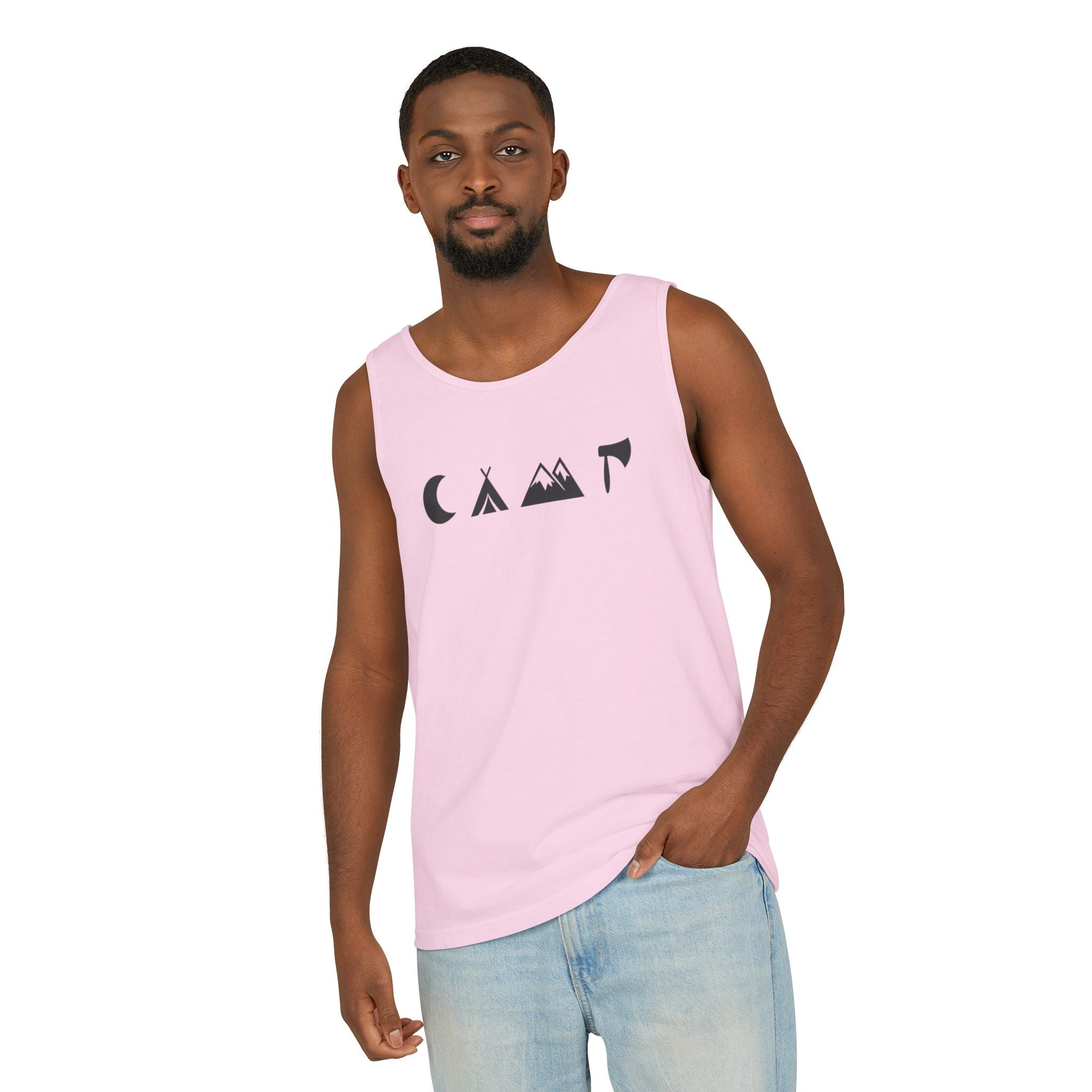Adventure Awaits Unisex Garment-Dyed Tank Top