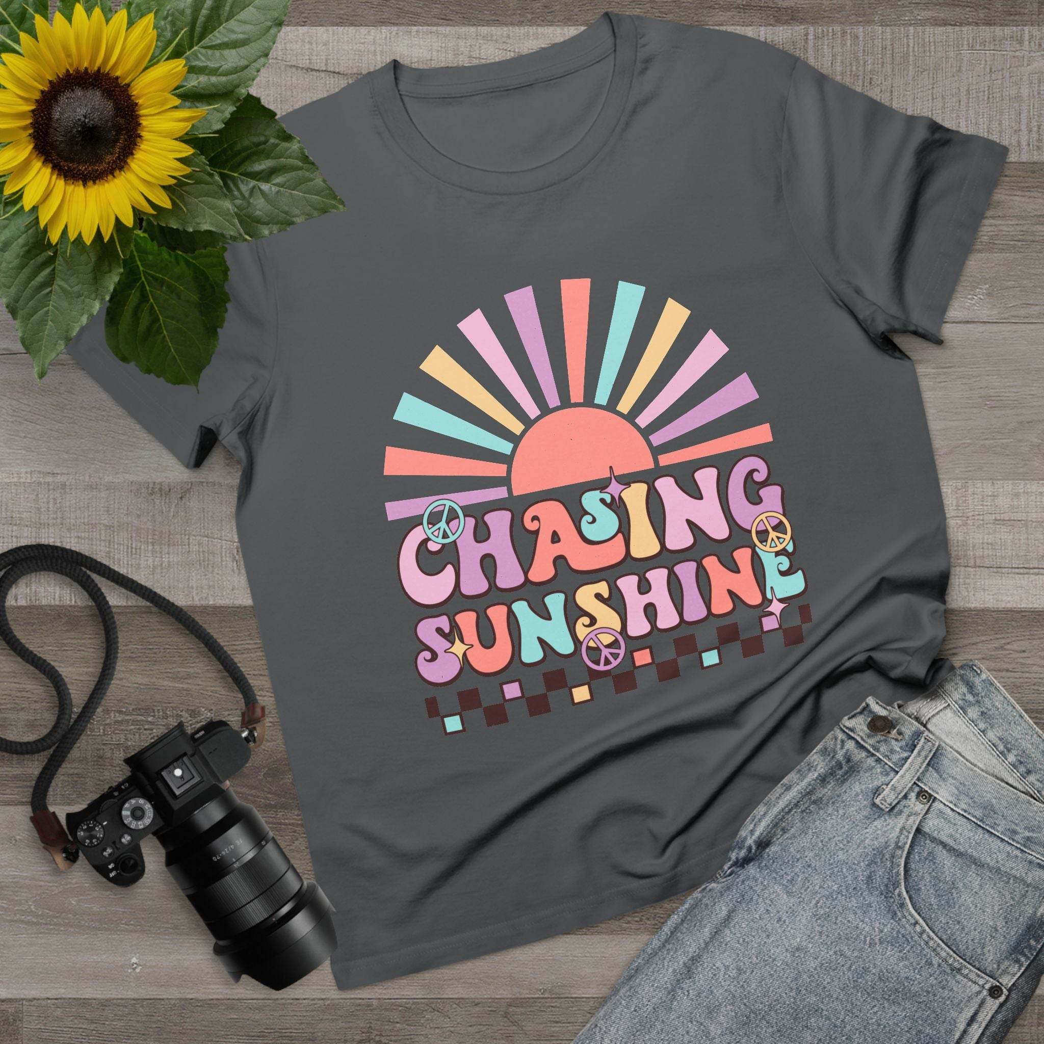 Chasing Sunshine Women's Maple Tee - Esmeralda Ecostore
