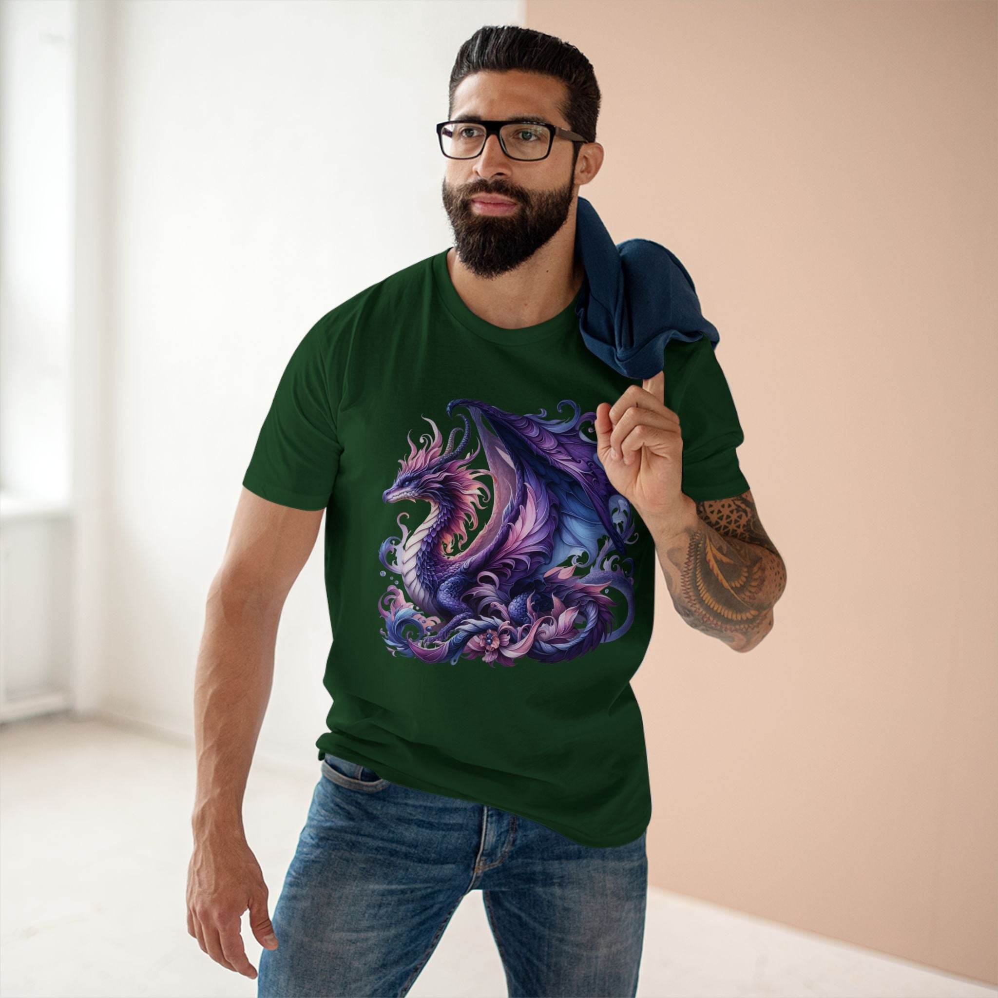Amethyst Majesty Adult Staple Tee - Esmeralda Ecostore