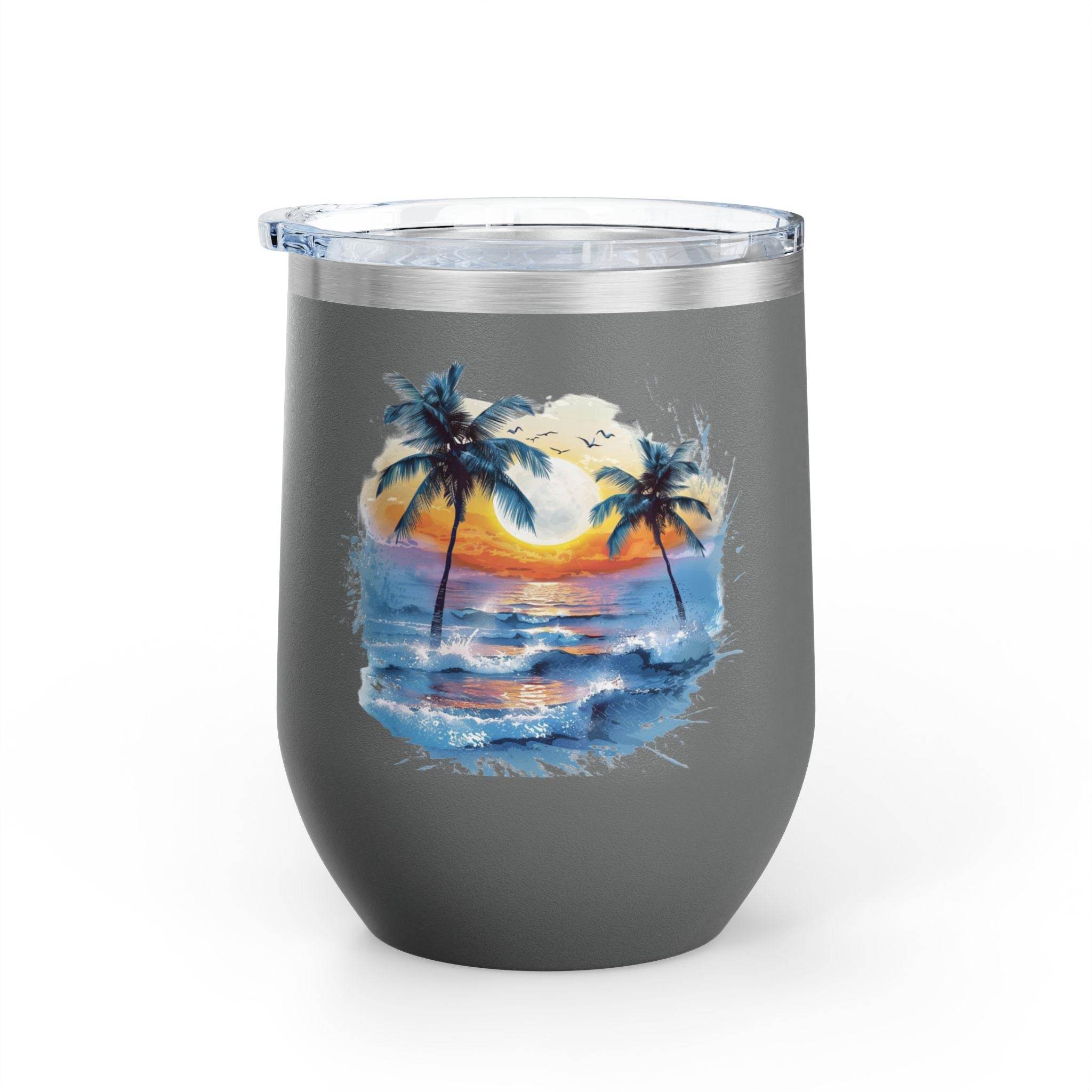 Tropical Sunset Wine Tumbler - Esmeralda Ecostore