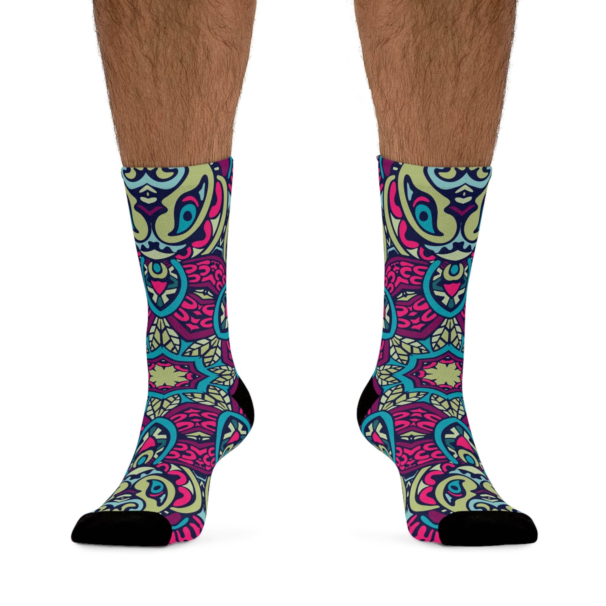Karma Kicks Recycled Poly Socks - Esmeralda Ecostore