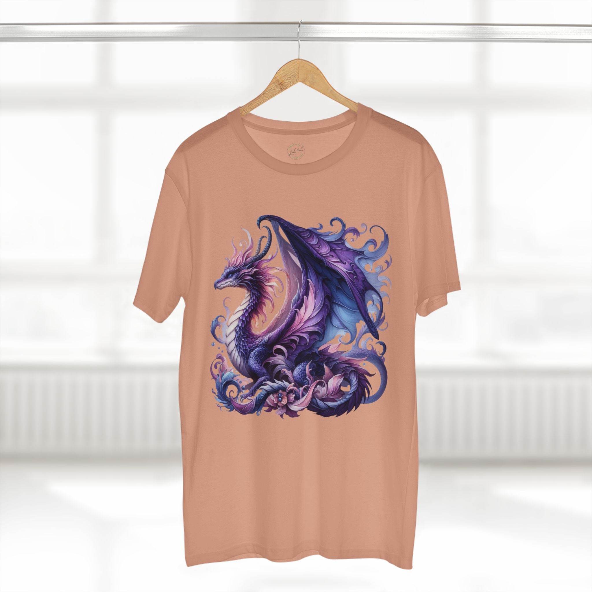 Amethyst Majesty Adult Staple Tee - Esmeralda Ecostore