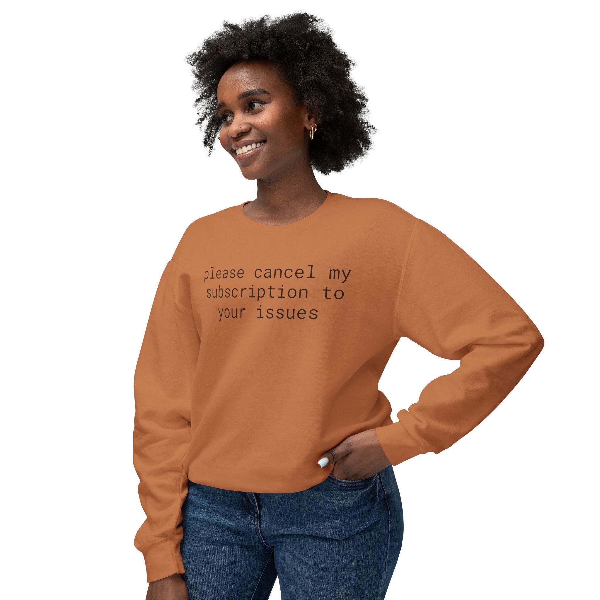 Funny Unisex Lightweight Crewneck Sweatshirt