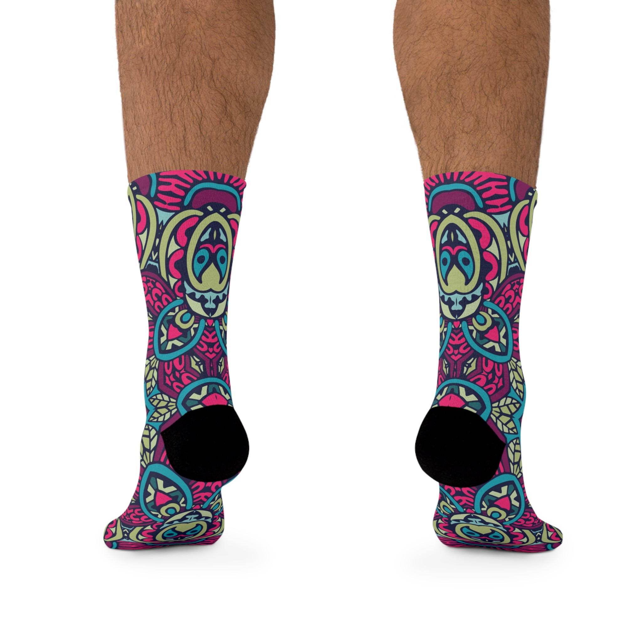 Karma Kicks Recycled Poly Socks - Esmeralda Ecostore