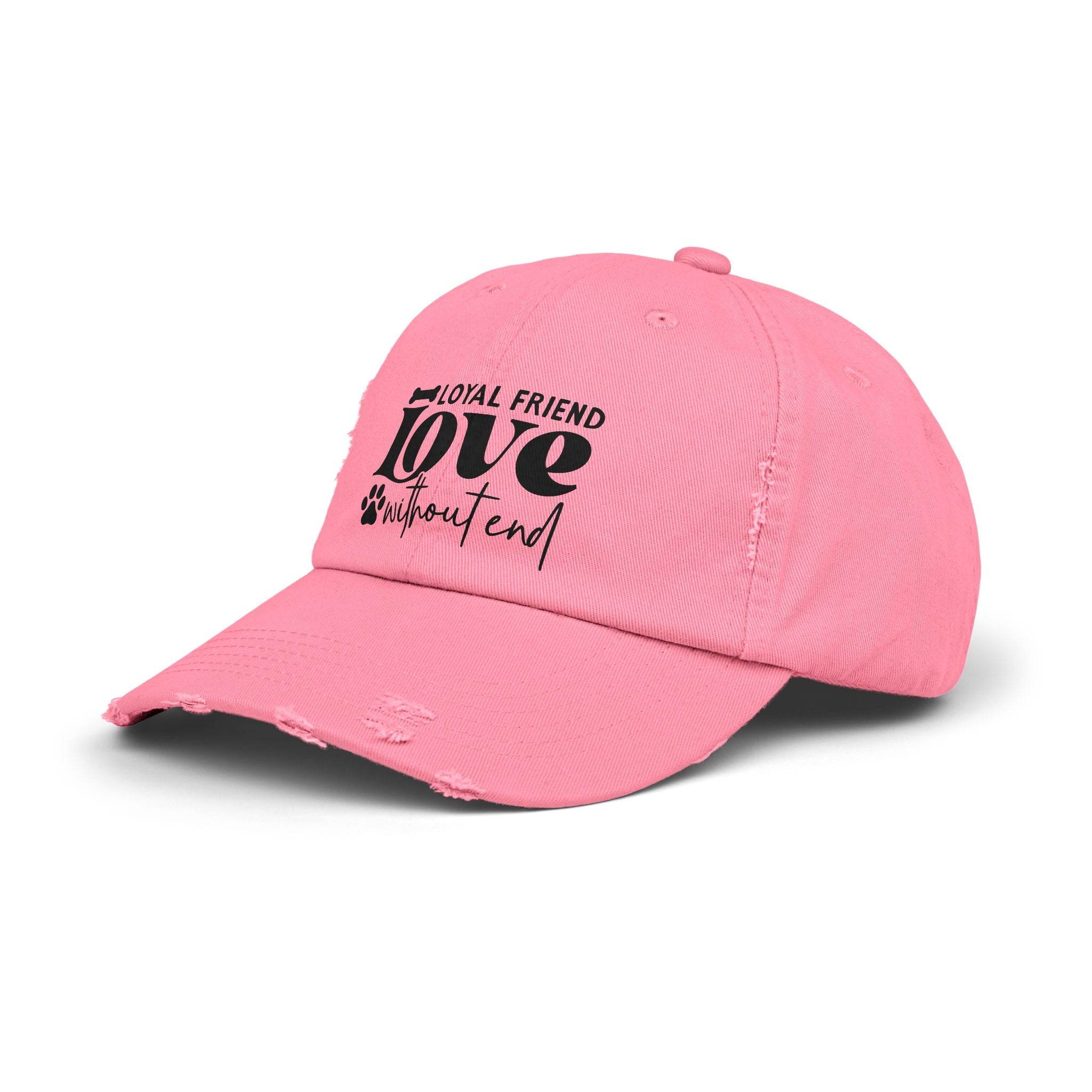 Pet Love Unisex Distressed Cap