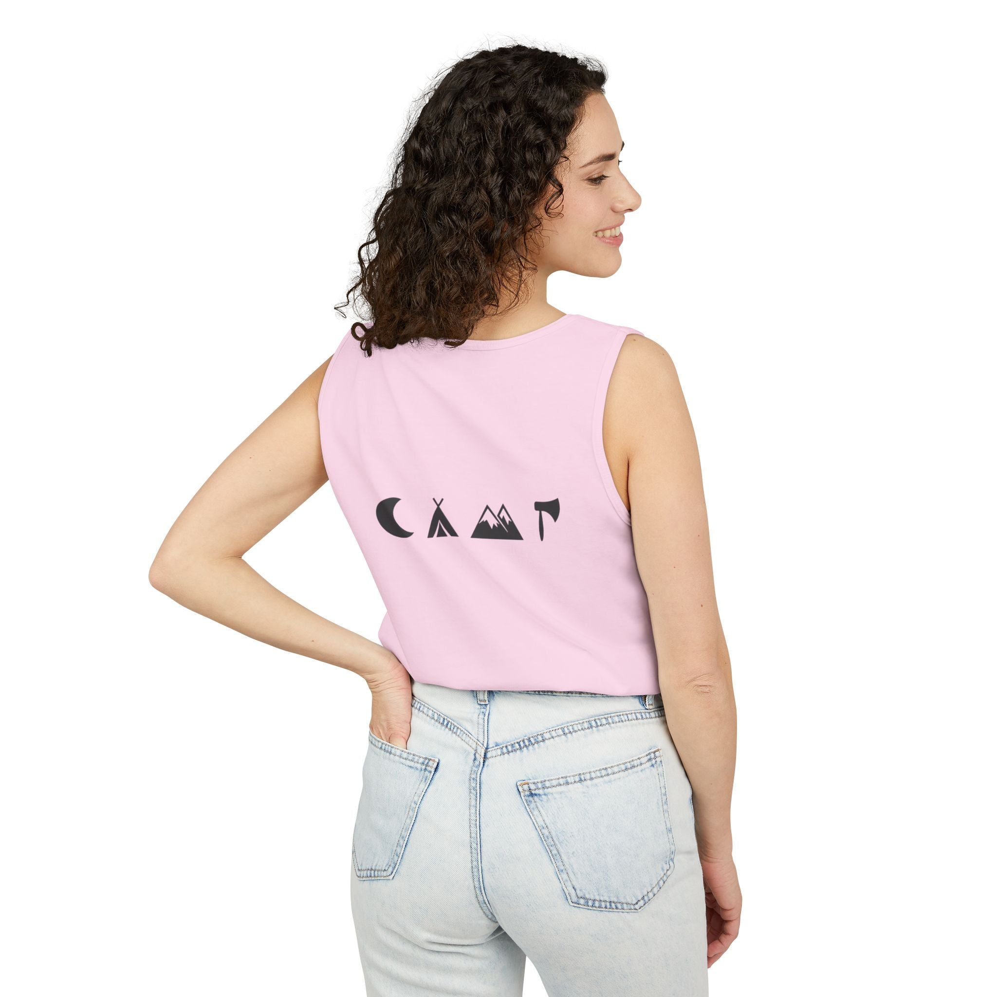 Adventure Awaits Unisex Garment-Dyed Tank Top