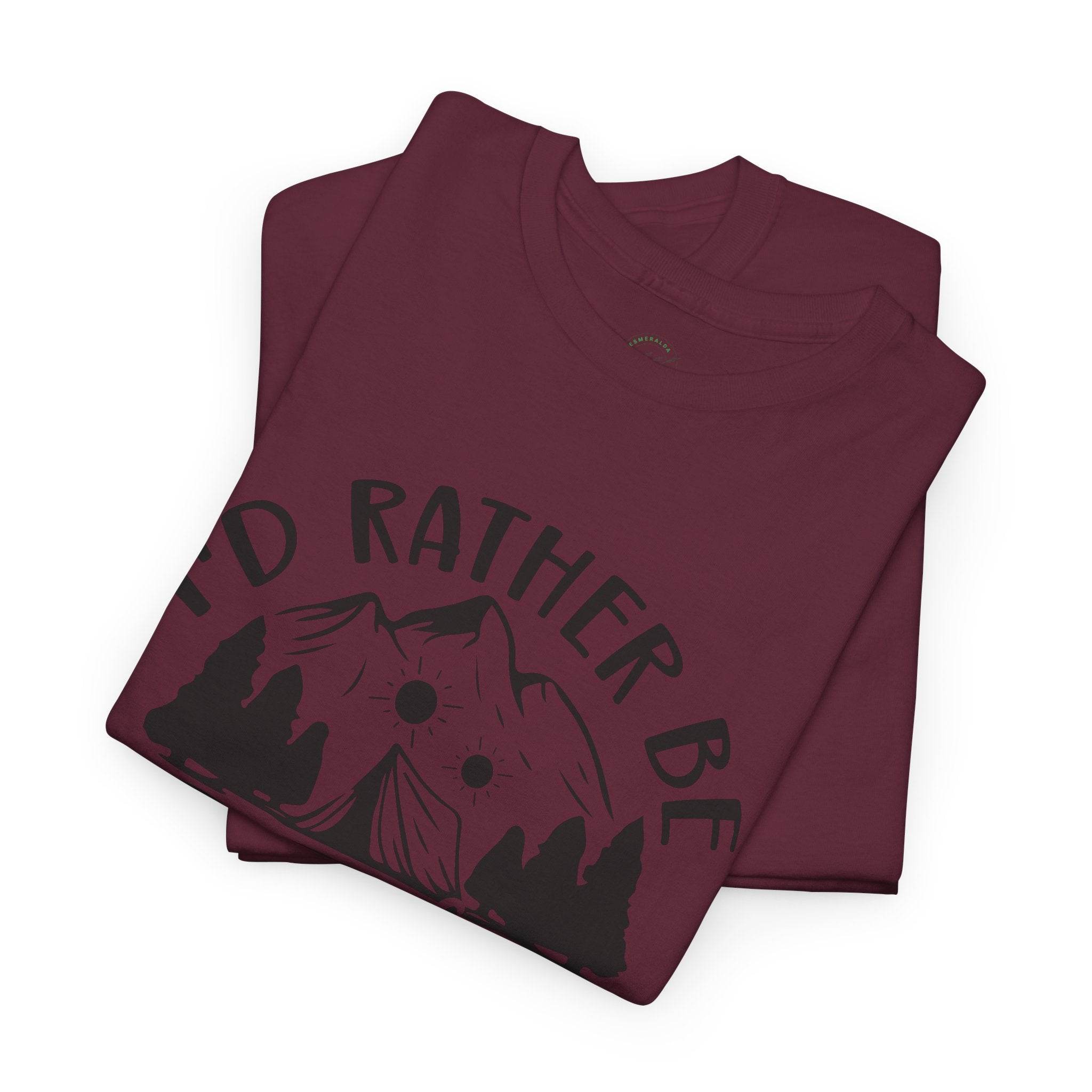 Camping Unisex Heavy Cotton Tee