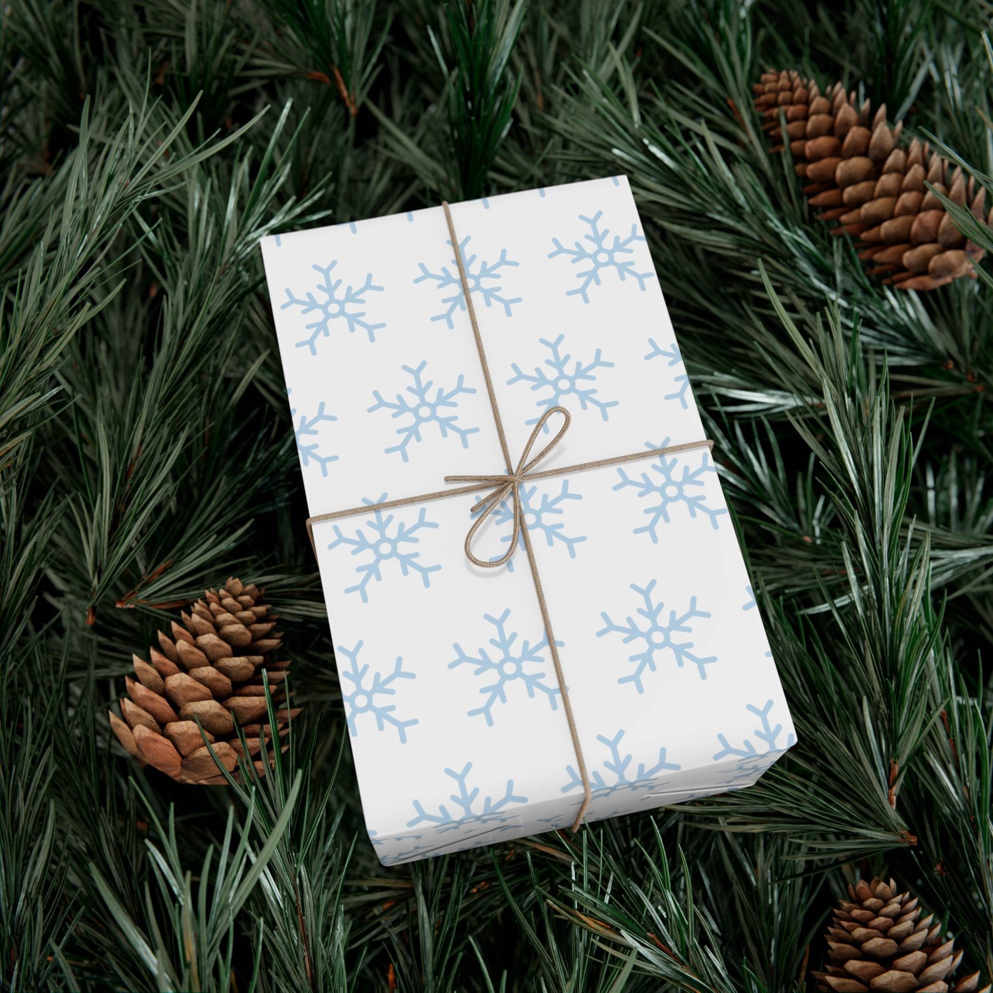 Snowflake Gift Wrap Papers - Esmeralda Ecostore