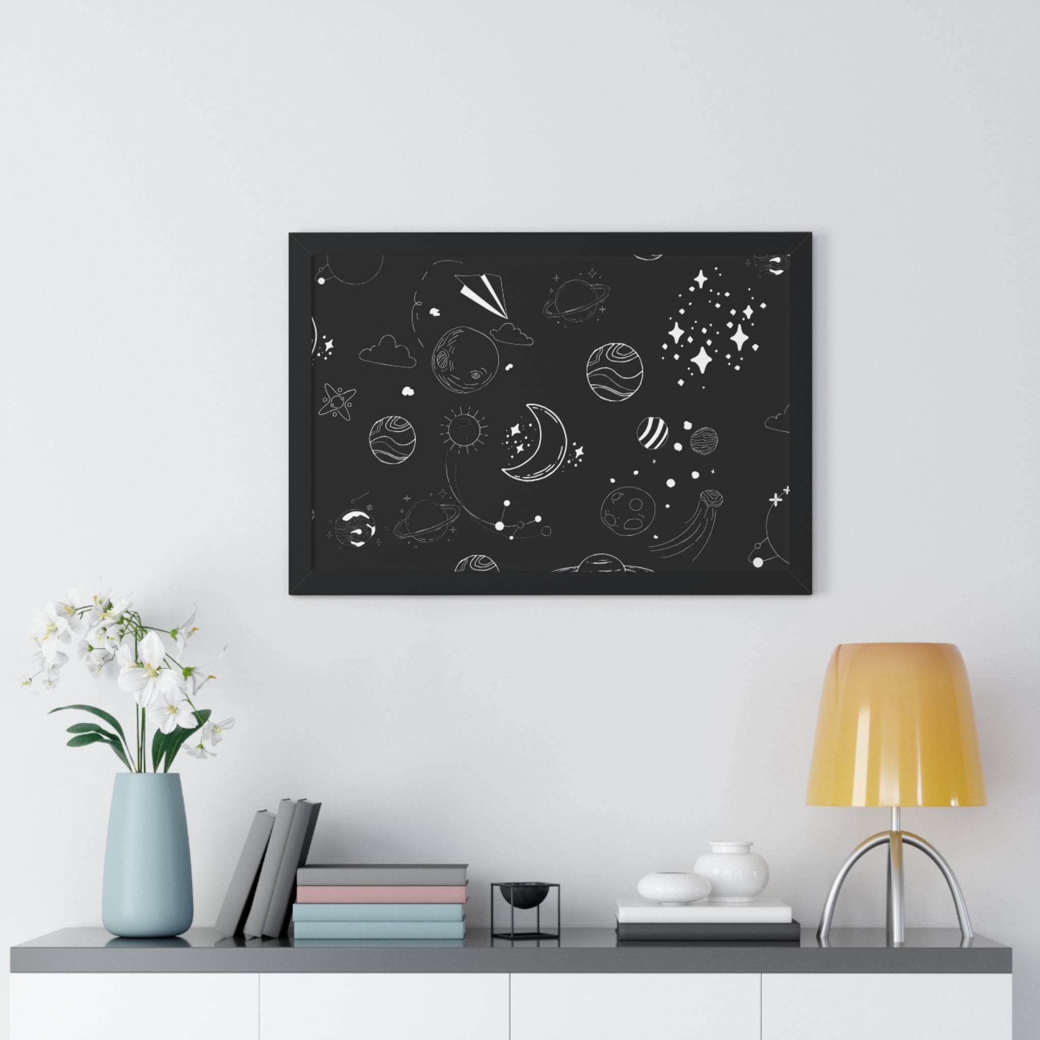 Cosmic Dreams Framed Poster - Esmeralda Ecostore