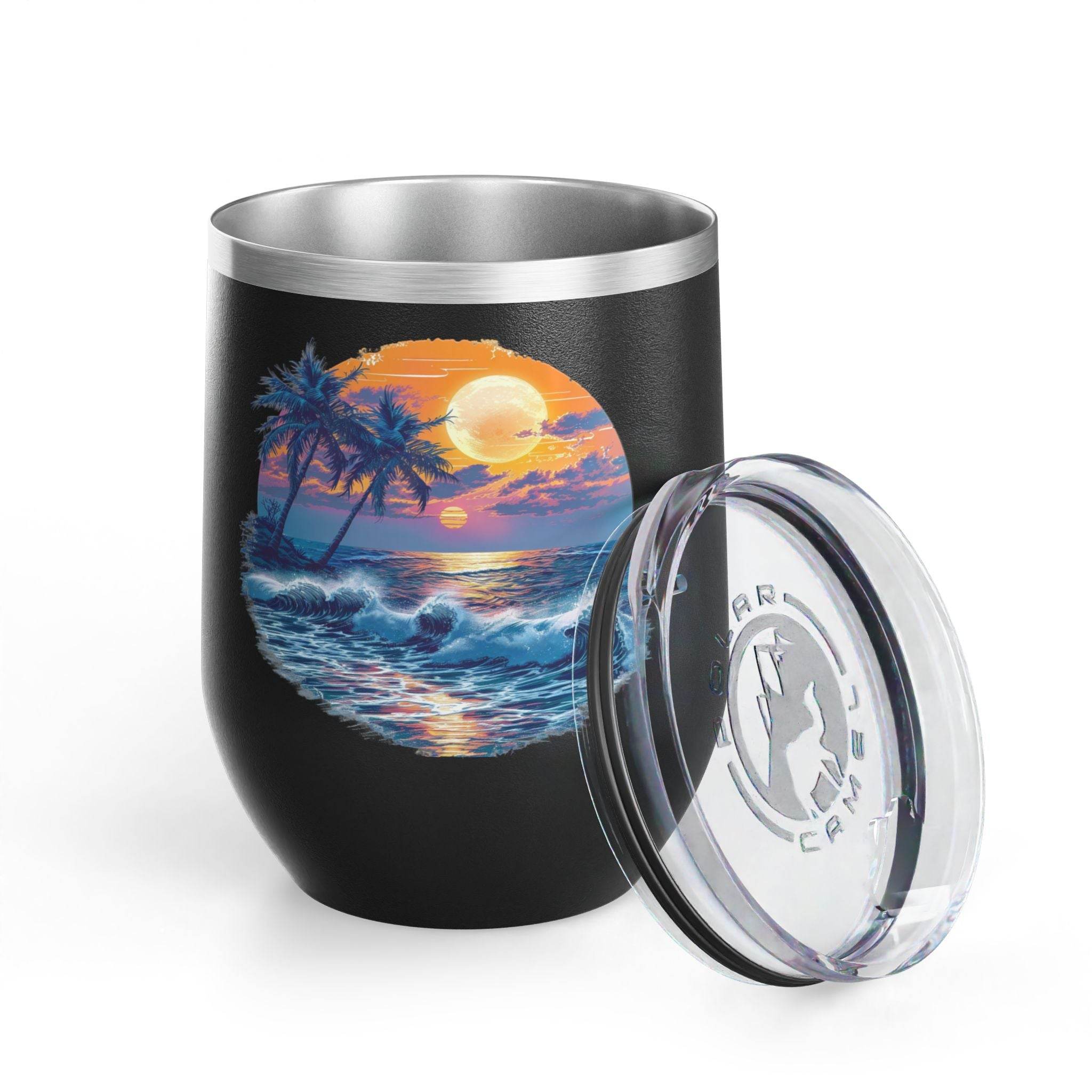 Tropical Sunset Wine Tumbler - Esmeralda Ecostore