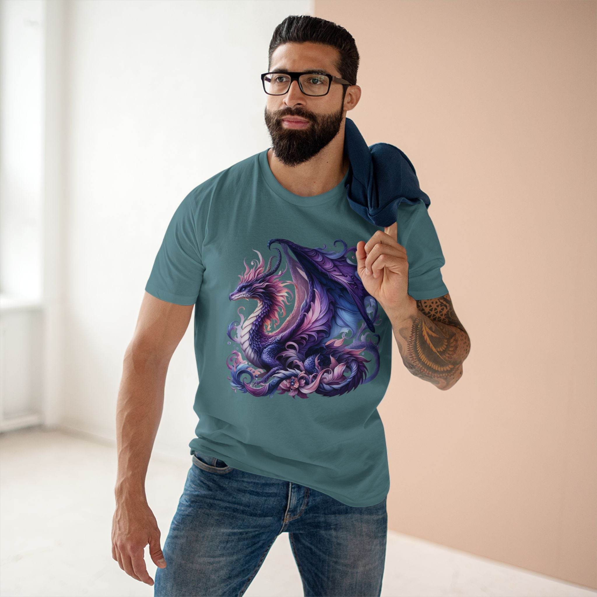 Amethyst Majesty Adult Staple Tee - Esmeralda Ecostore