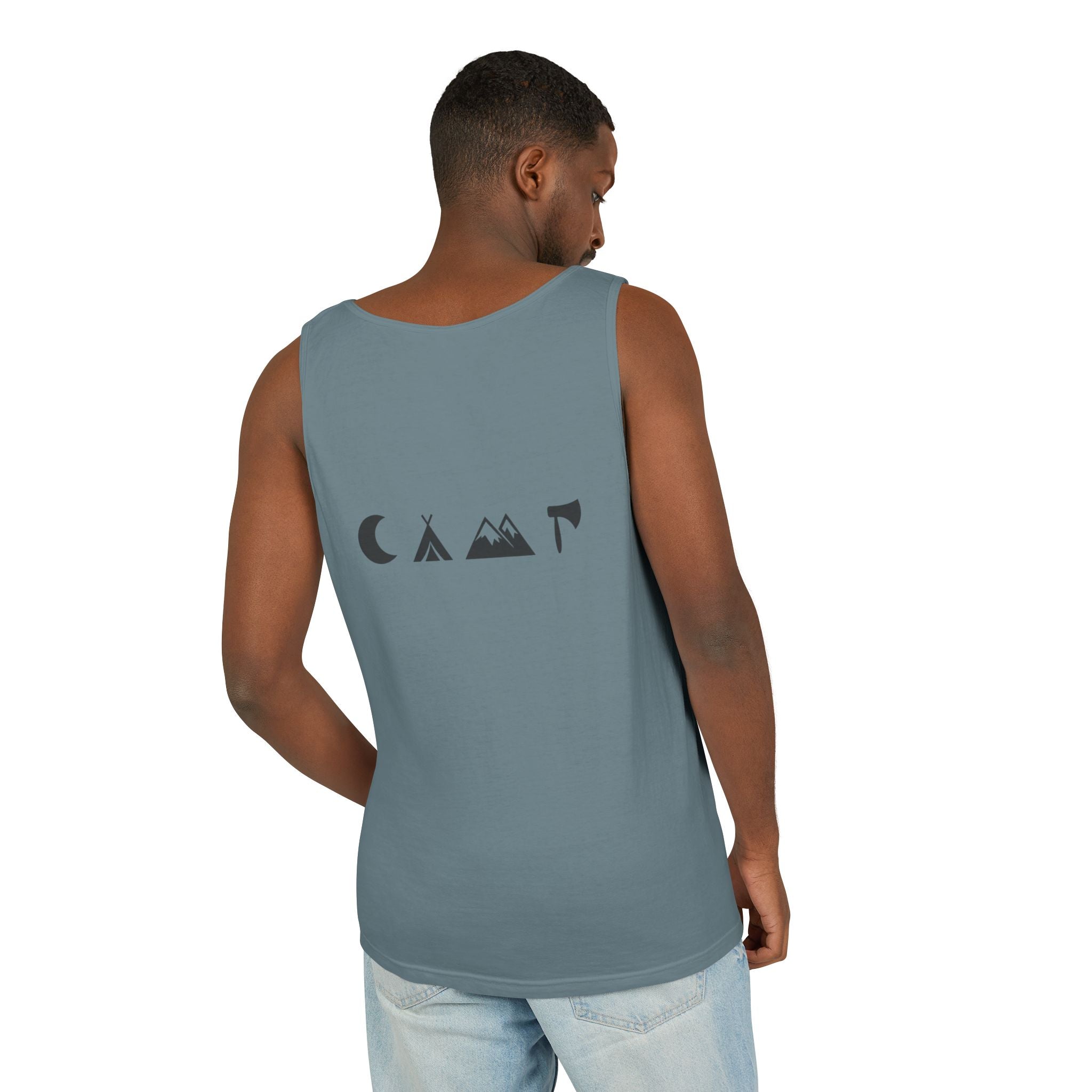 Adventure Awaits Unisex Garment-Dyed Tank Top