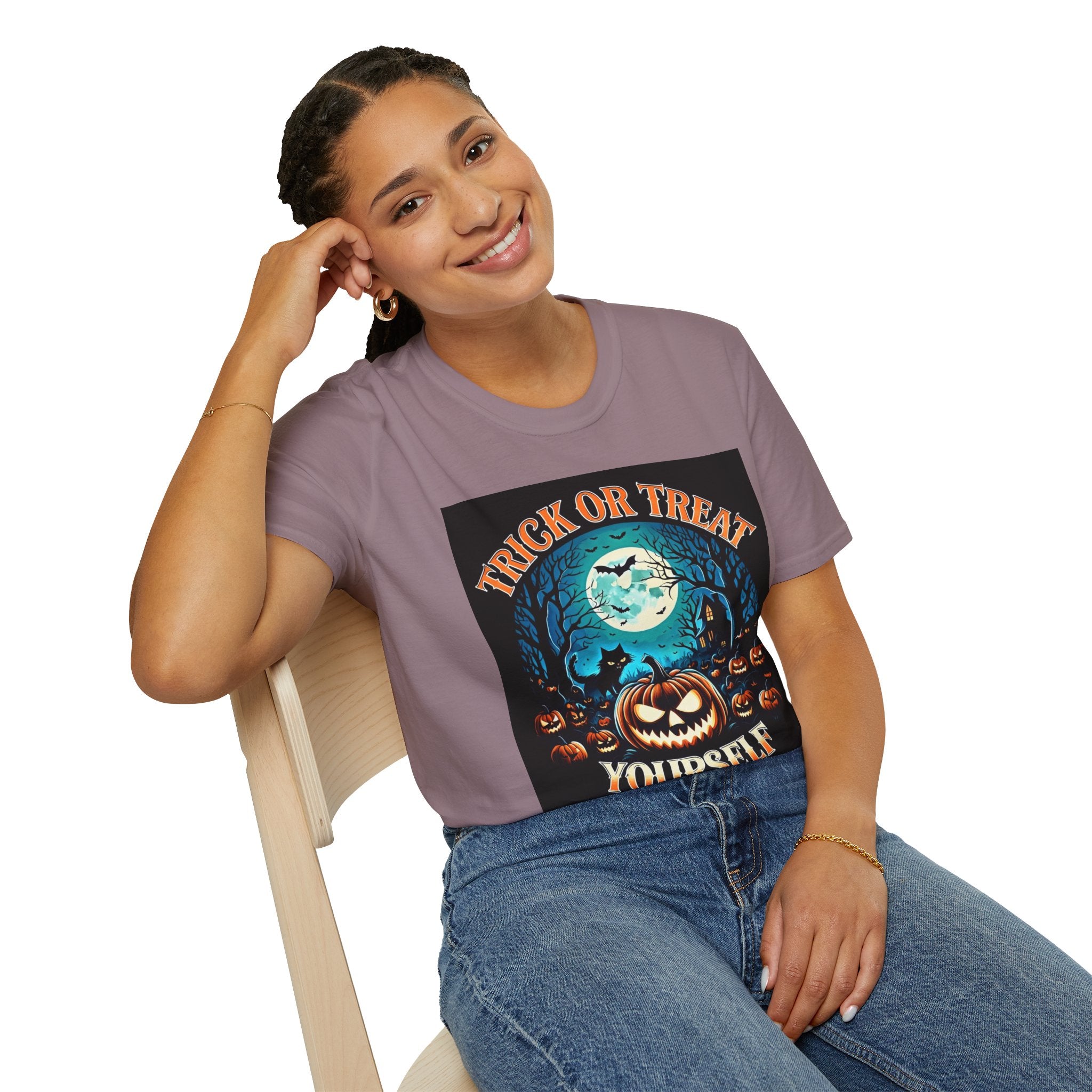 Trick or Treat Yourself Unisex Softstyle T-Shirt