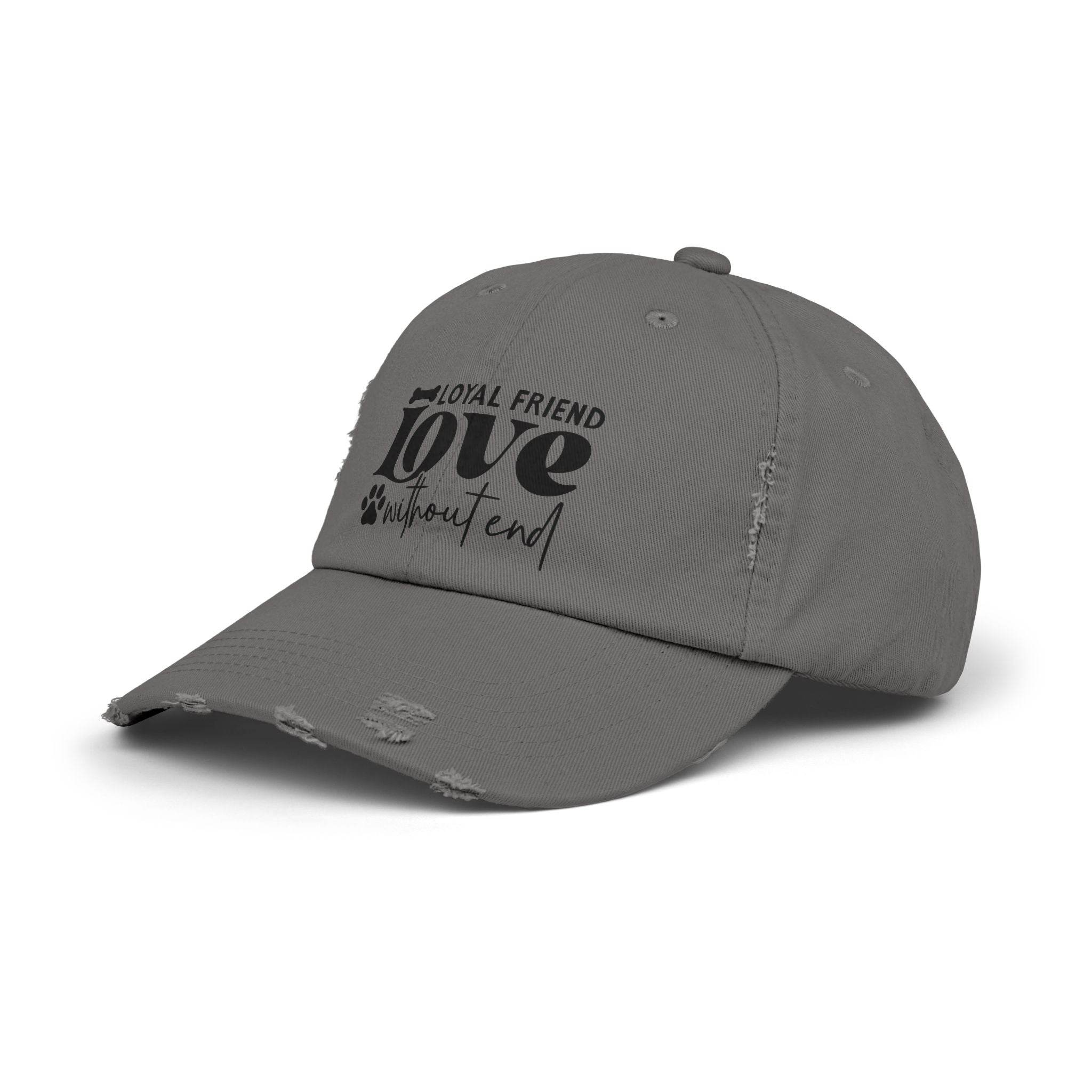 Pet Love Unisex Distressed Cap