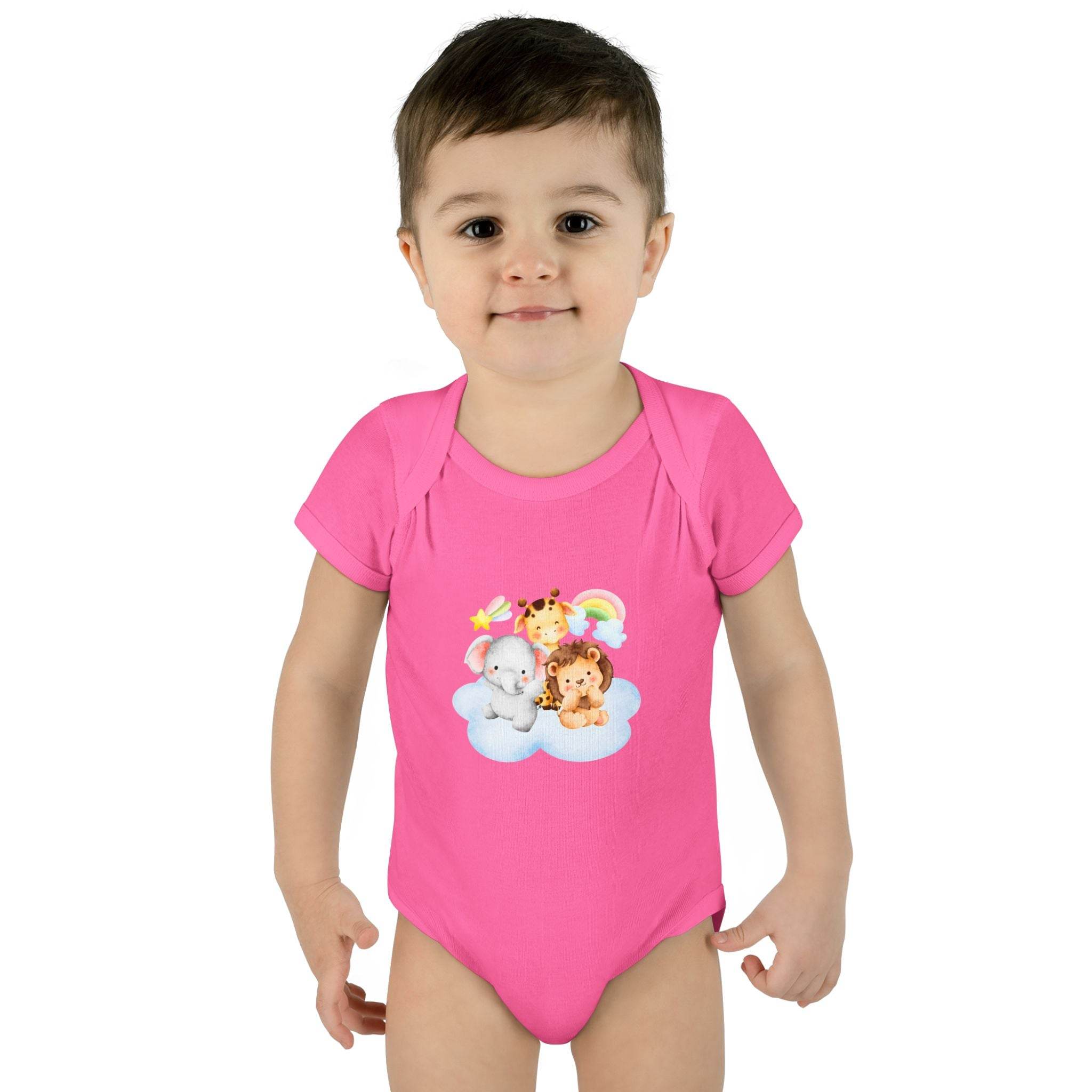 Cloud Buddies Infant Baby Rib Bodysuit - Esmeralda Ecostore