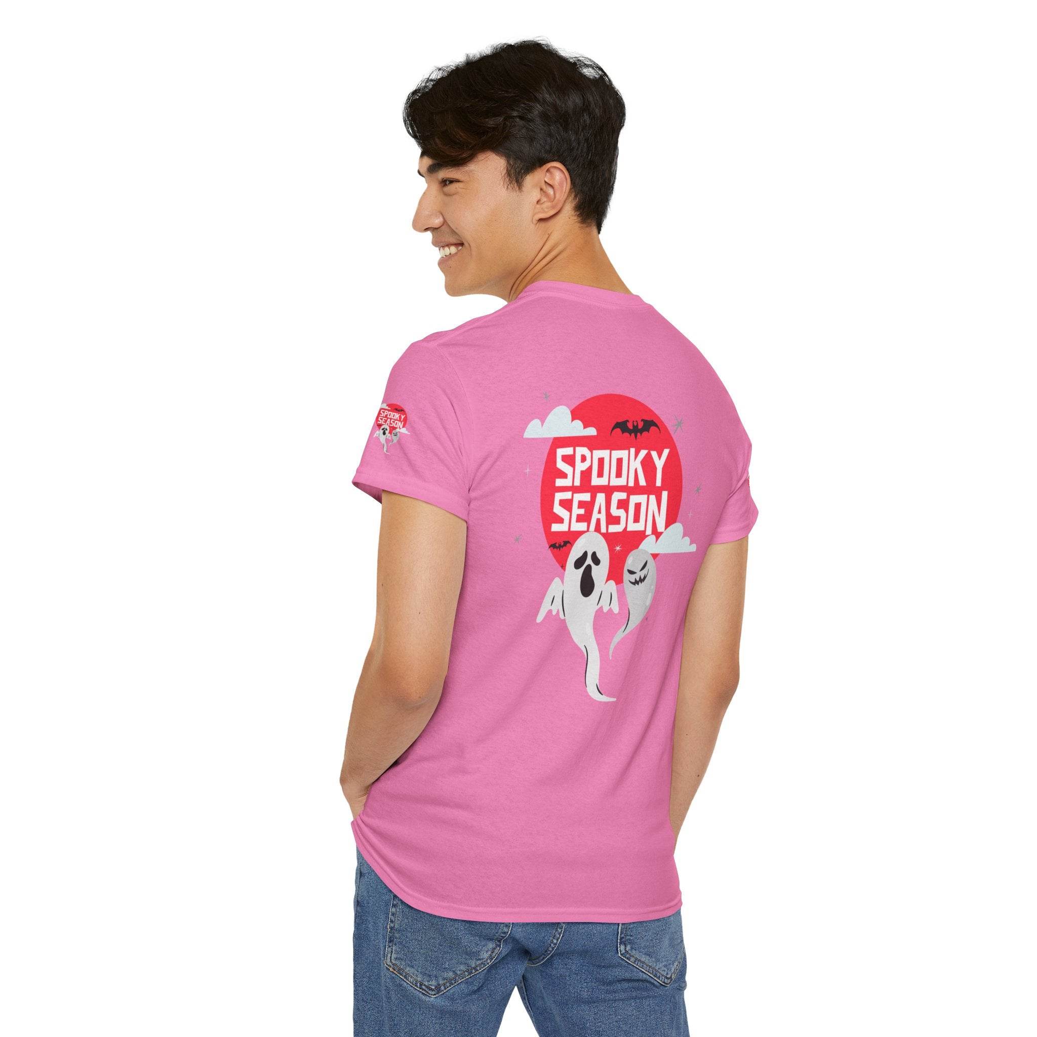 Spooky Season Halloween Eco-Friendly Shirt Unisex Heavy Cotton Tee