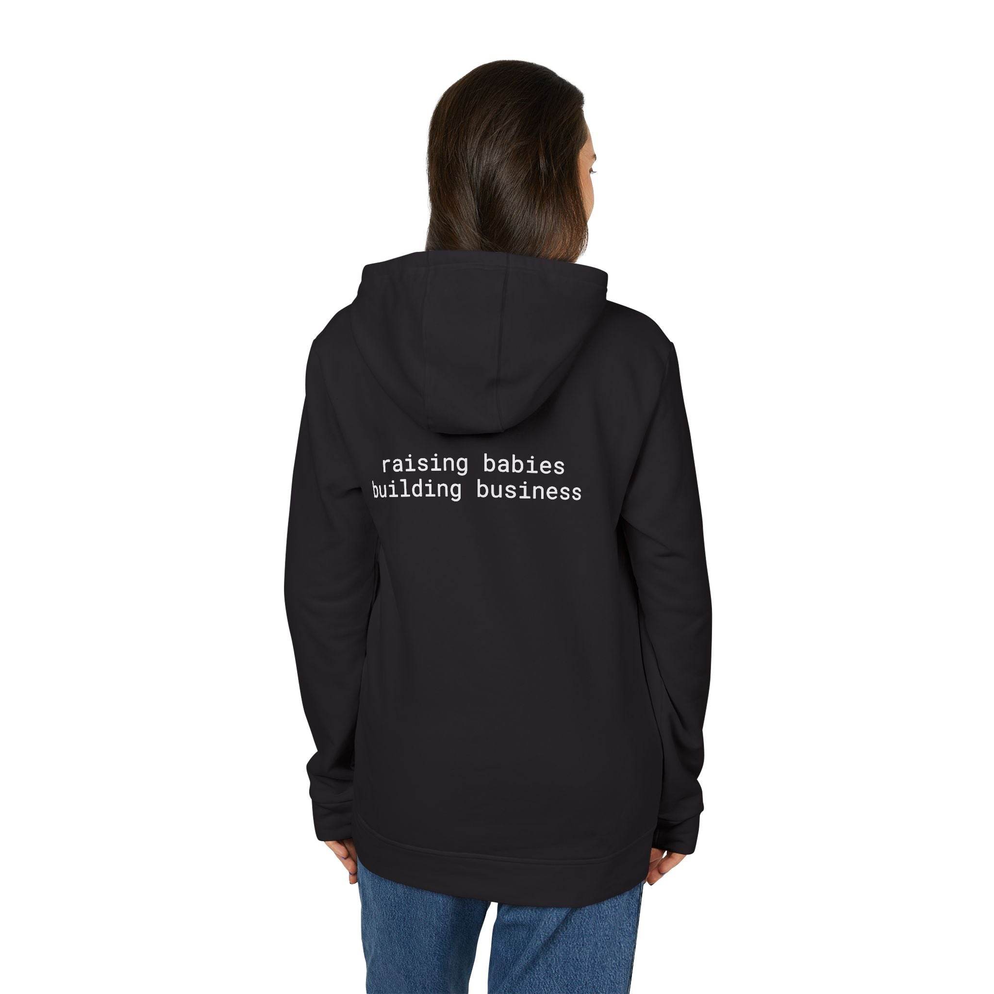 Raising Babies Building Business Adidas Unisex Fleece Hoodie