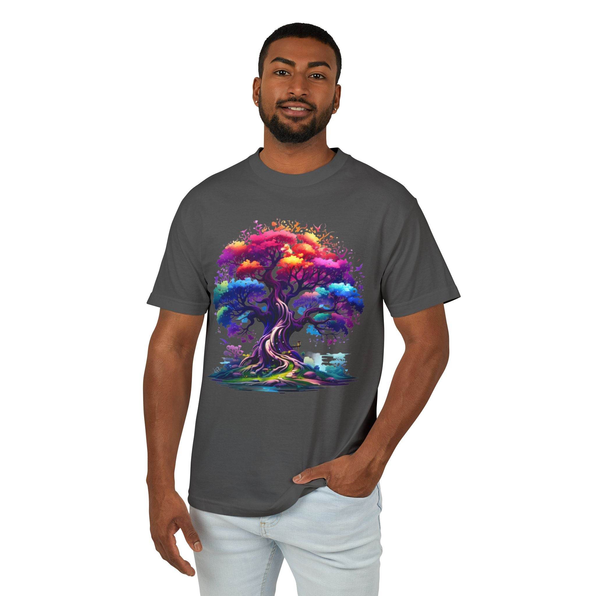 Colorwood Unisex Garment-Dyed Heavyweight Cotton Tee - Esmeralda Ecostore