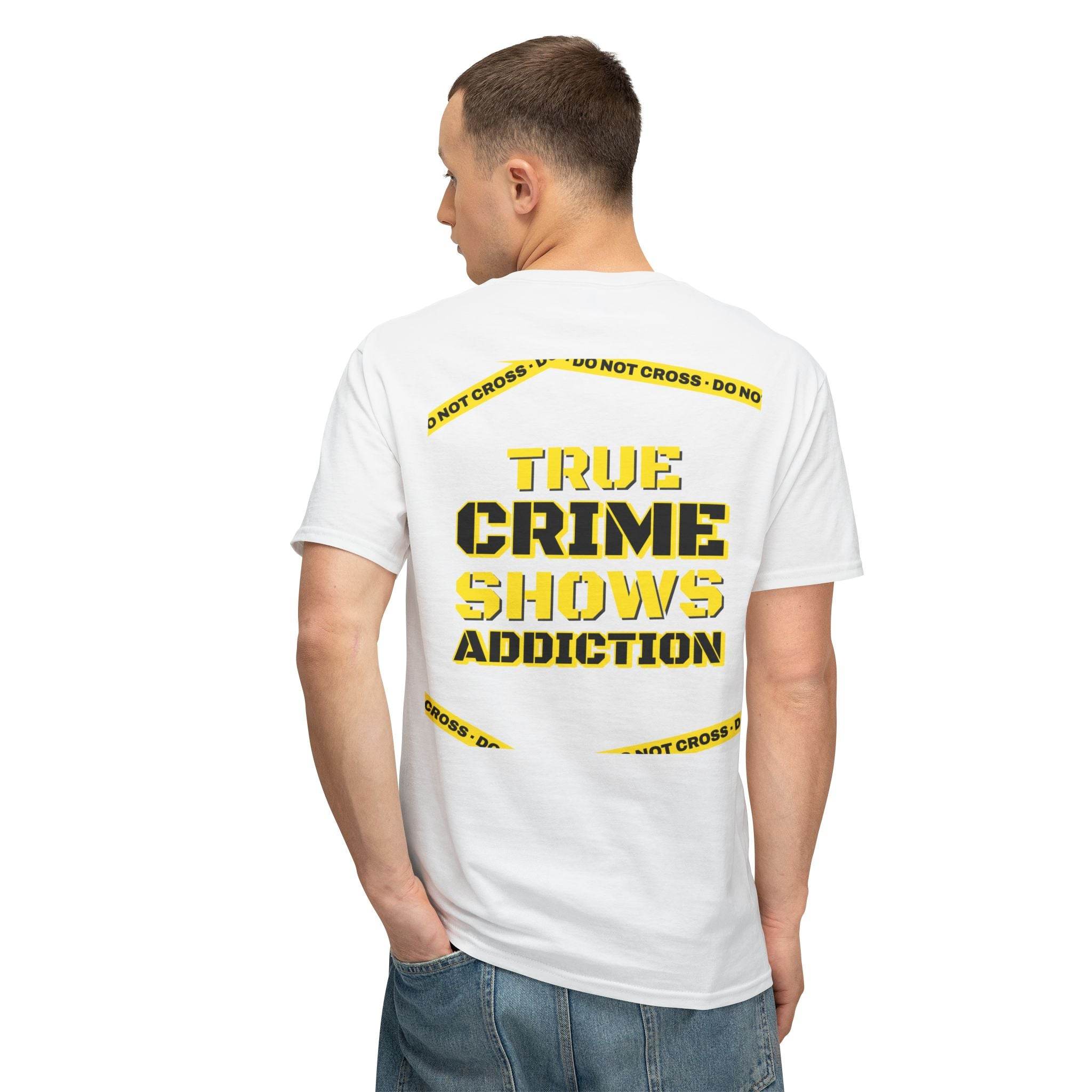 True Crime Shows Addiction Unisex HD Cotton™ T-Shirt - Esmeralda Ecostore