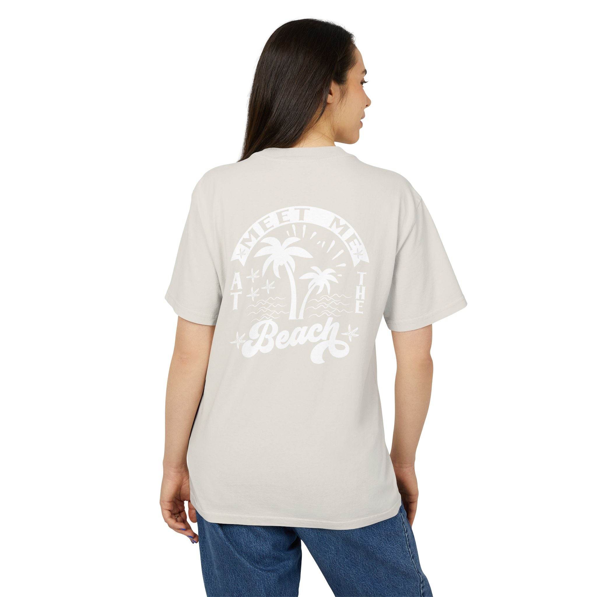 Beach Vibes Unisex Heavy Faded Tee - T-shirts - Esmeralda Ecostore