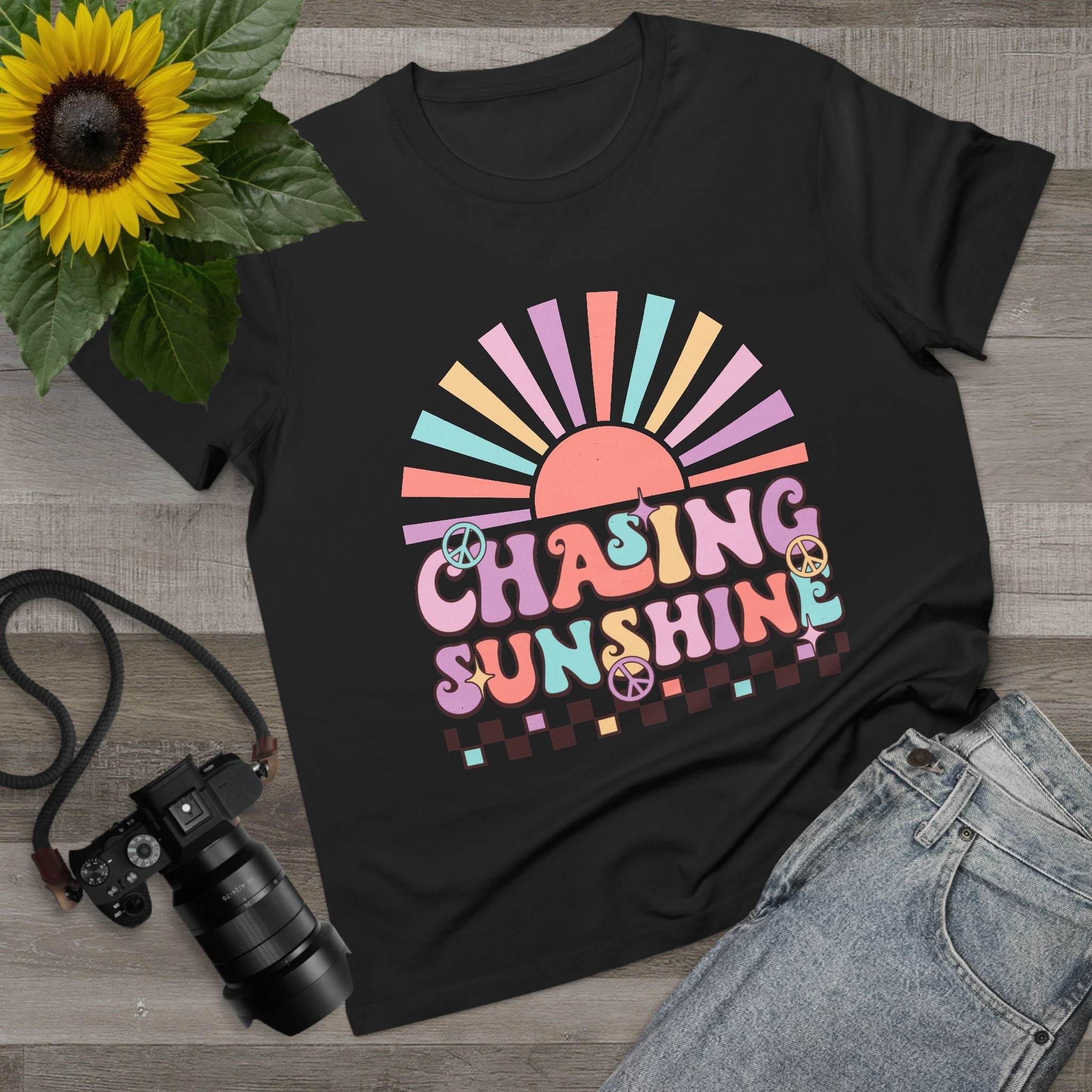 Chasing Sunshine Women's Maple Tee - Esmeralda Ecostore