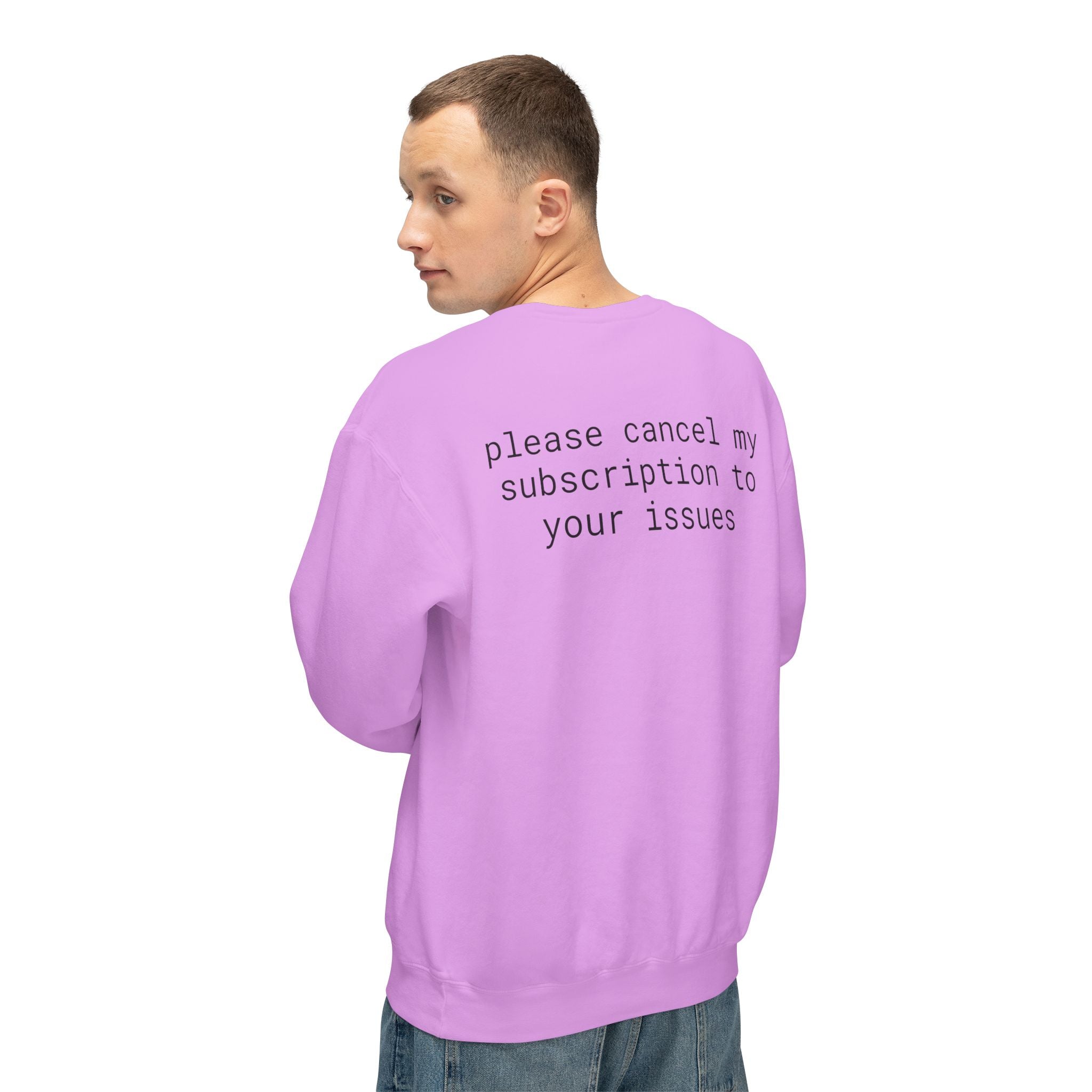 Funny Unisex Lightweight Crewneck Sweatshirt
