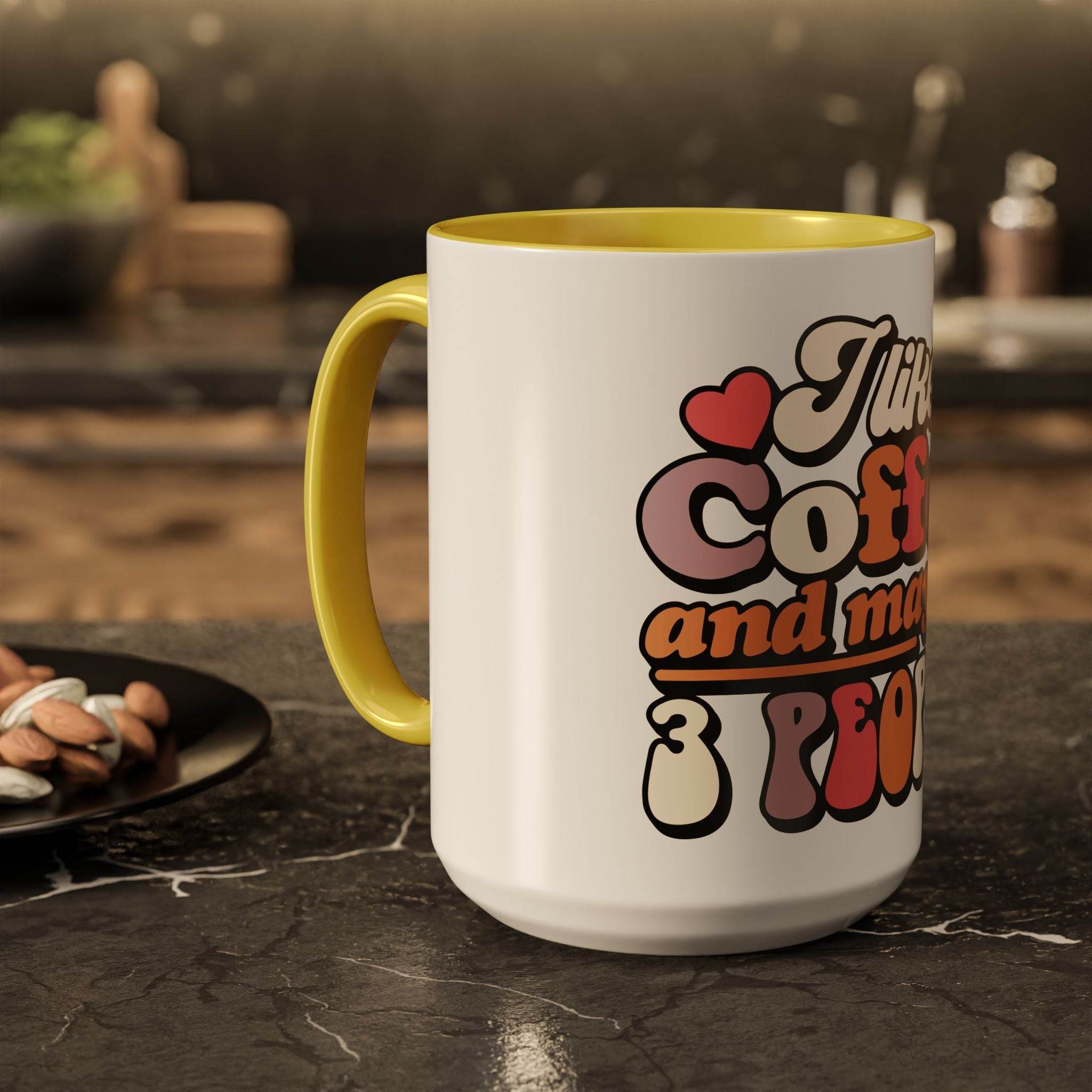 I Like Coffee Colorful Mugs-11oz And 15oz - Esmeralda Ecostore