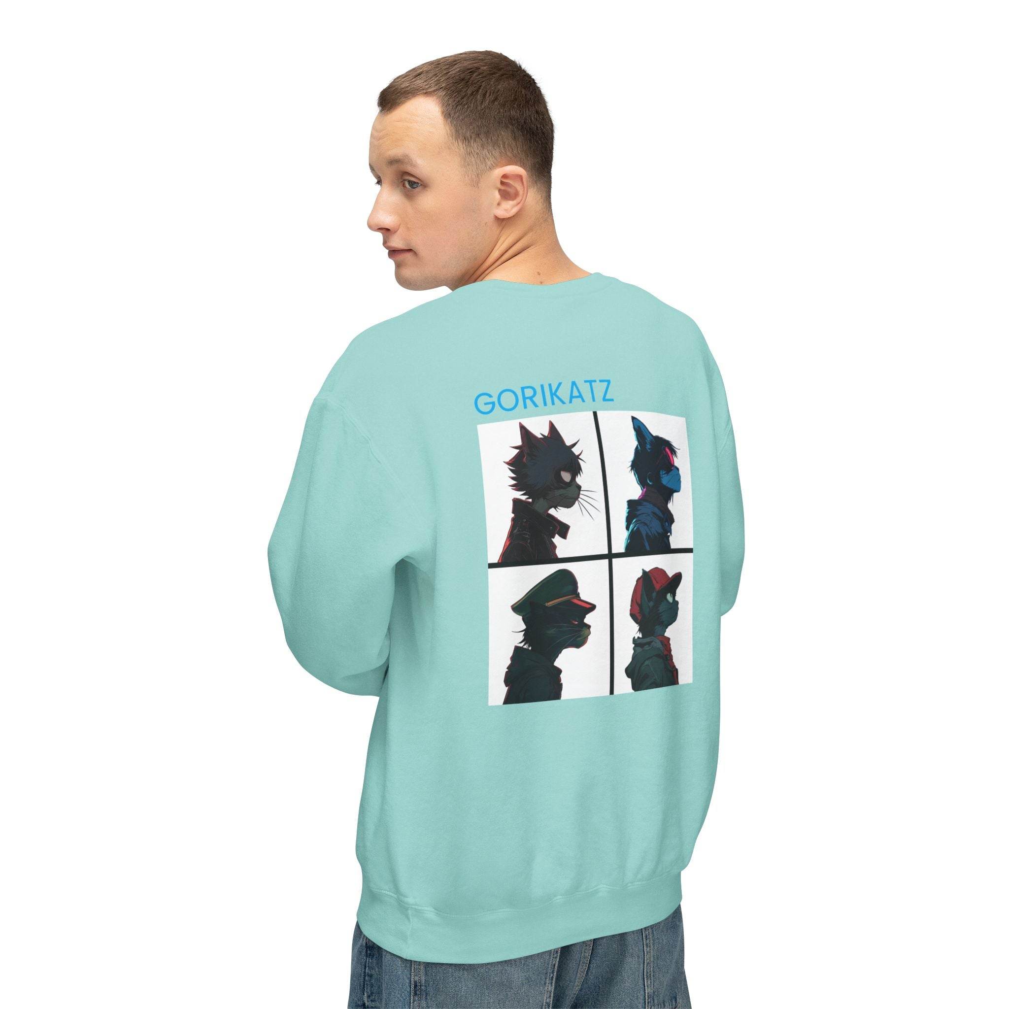 Gorikatz Unisex Lightweight Crewneck Sweatshirt - Esmeralda Ecostore