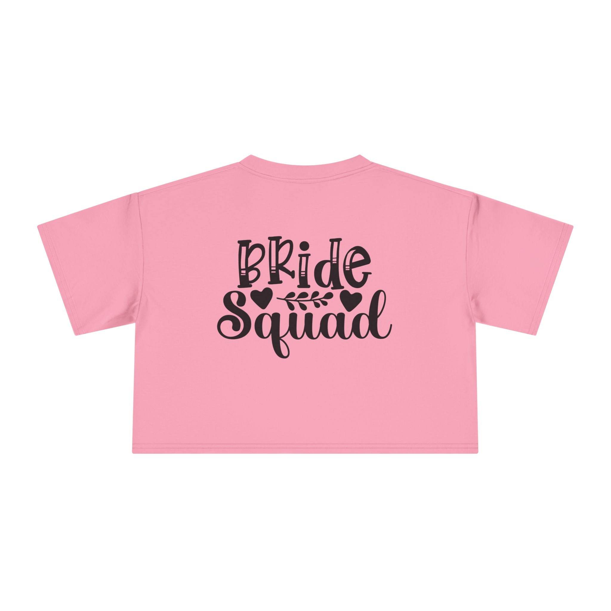 Bride Squad Women's Crop Tee