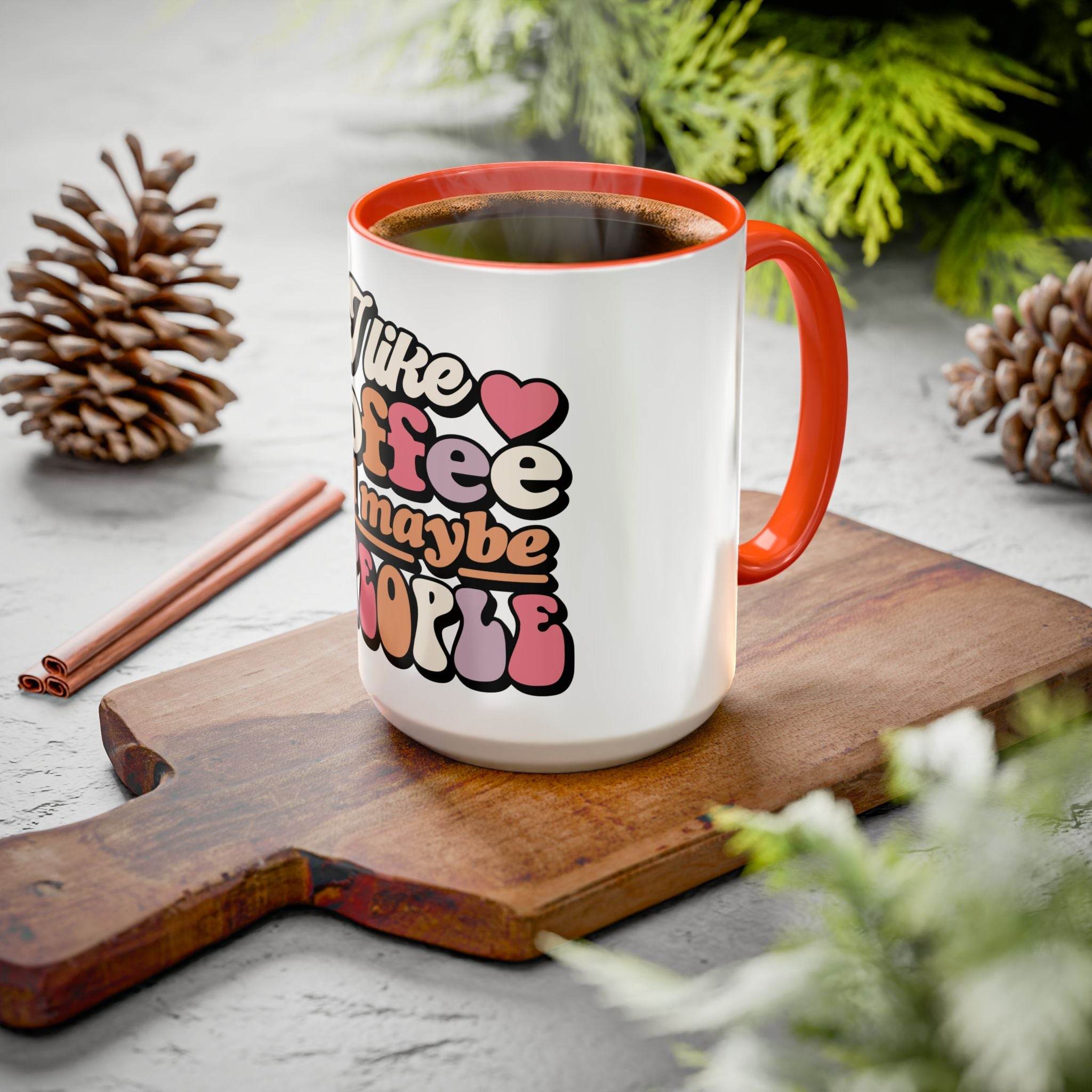I Like Coffee Colorful Mugs-11oz And 15oz - Esmeralda Ecostore