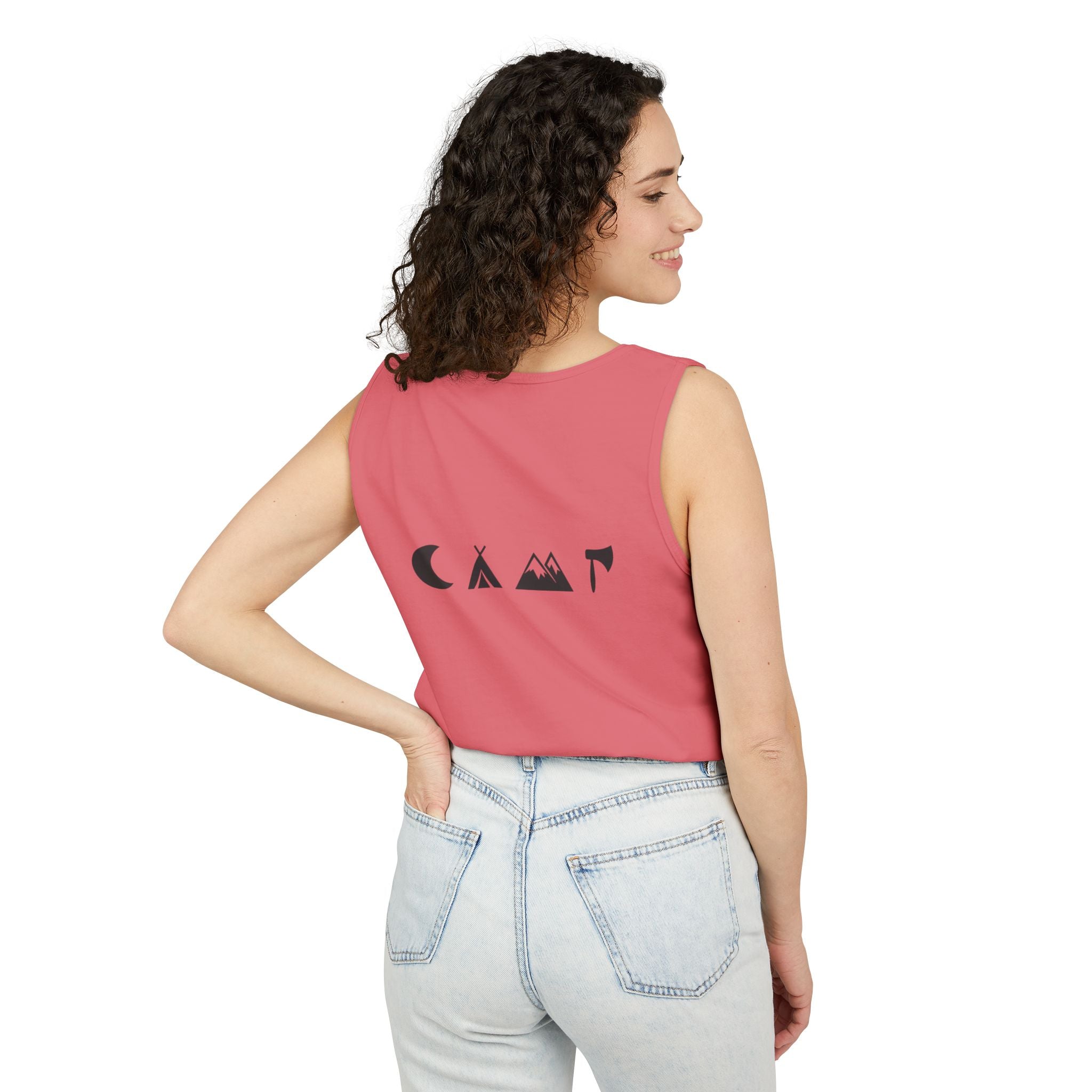 Adventure Awaits Unisex Garment-Dyed Tank Top