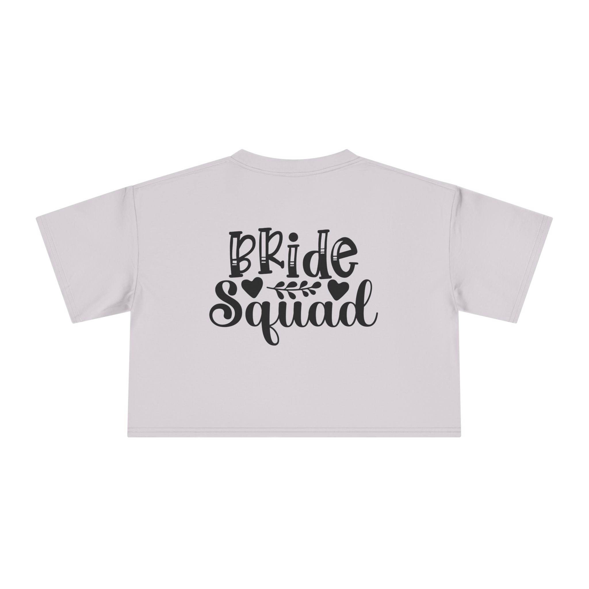 Bride Squad Women's Crop Tee